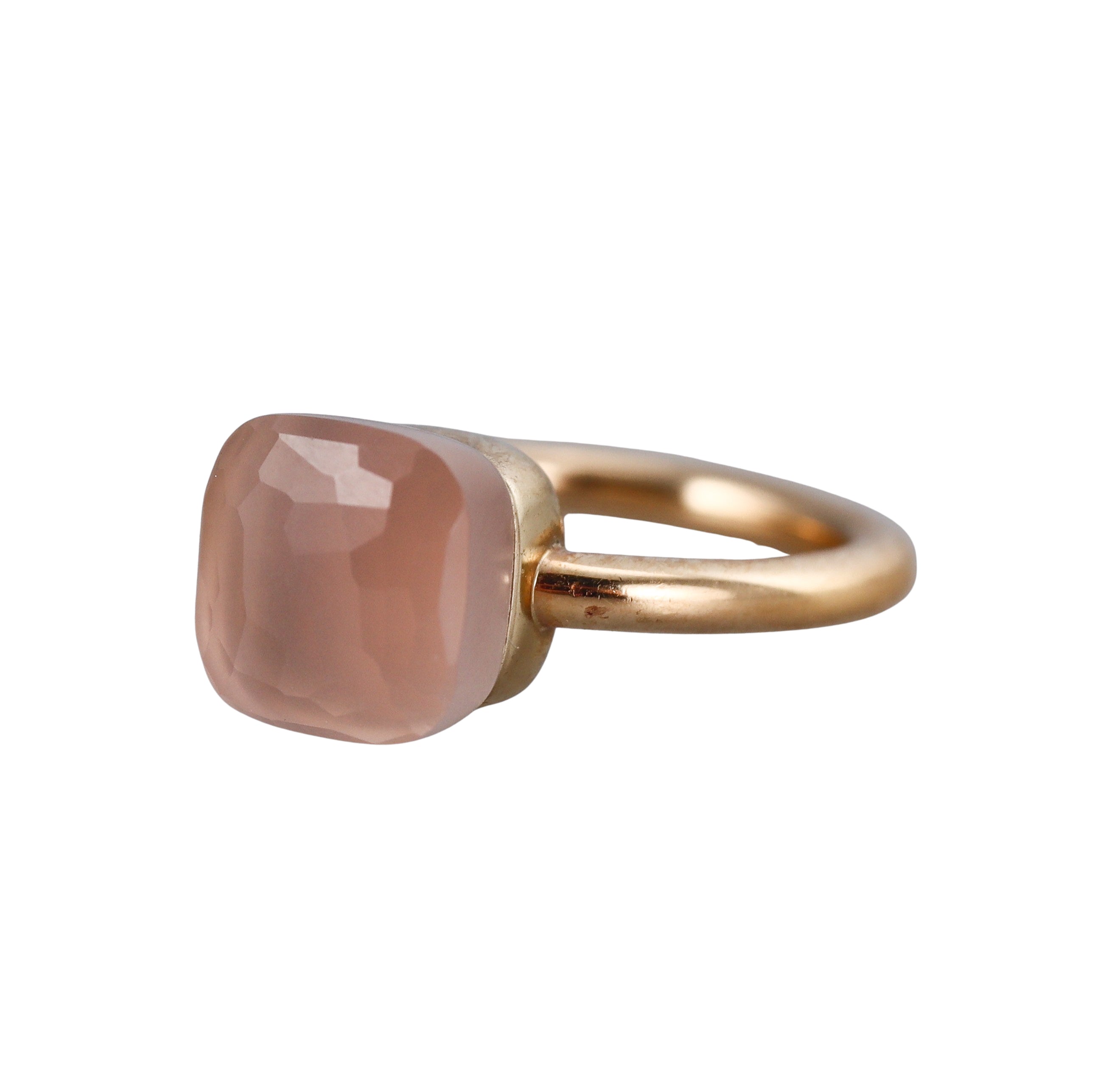 Pomellato Nudo Rose Quartz Rose Gold Ring