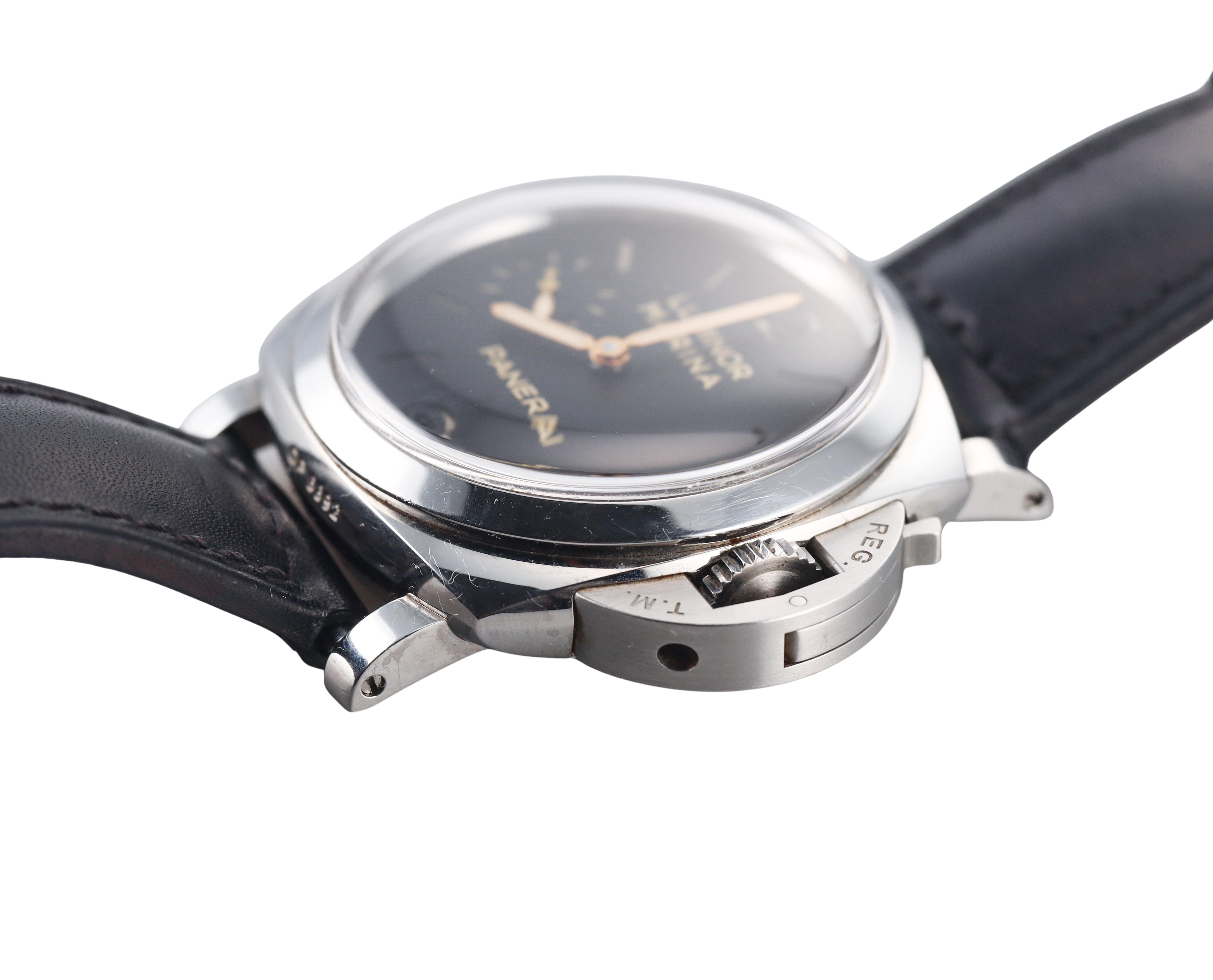 Panerai Luminor Marina Steel Watch PAM00422