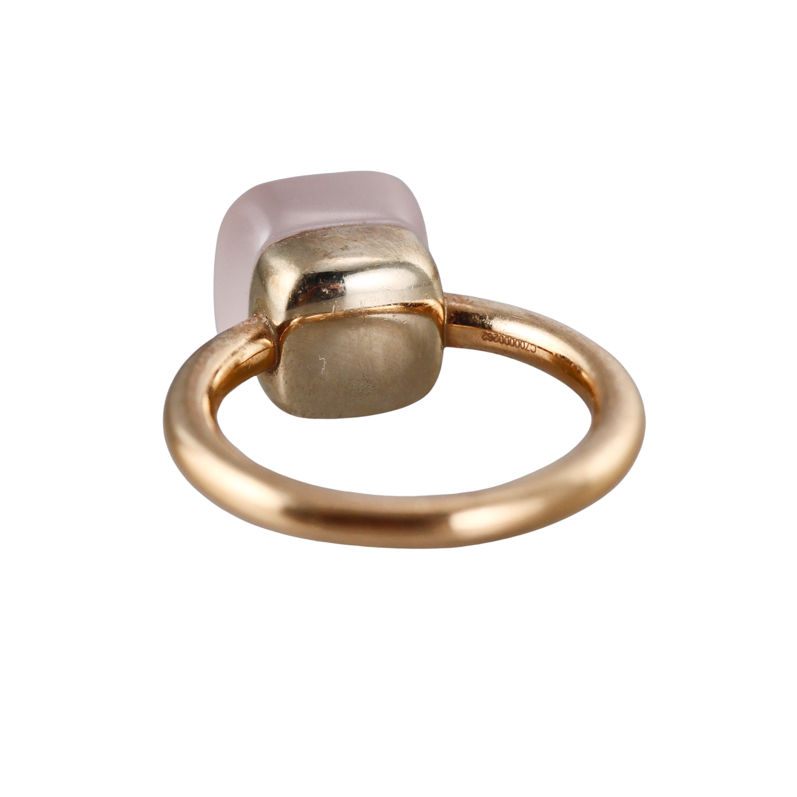 Pomellato Nudo Rose Quartz Rose Gold Ring