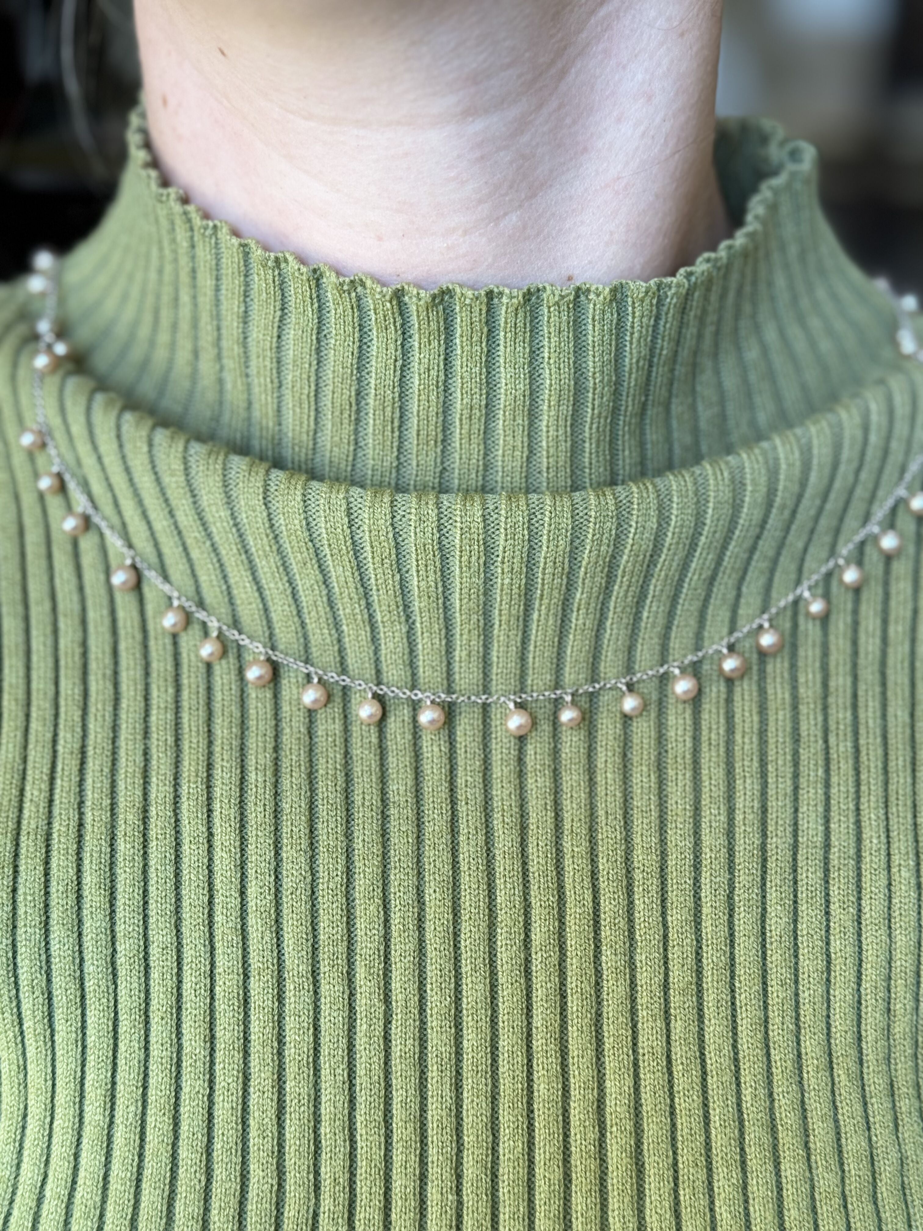 Mimi Milano Nagai Pearl Gold Necklace