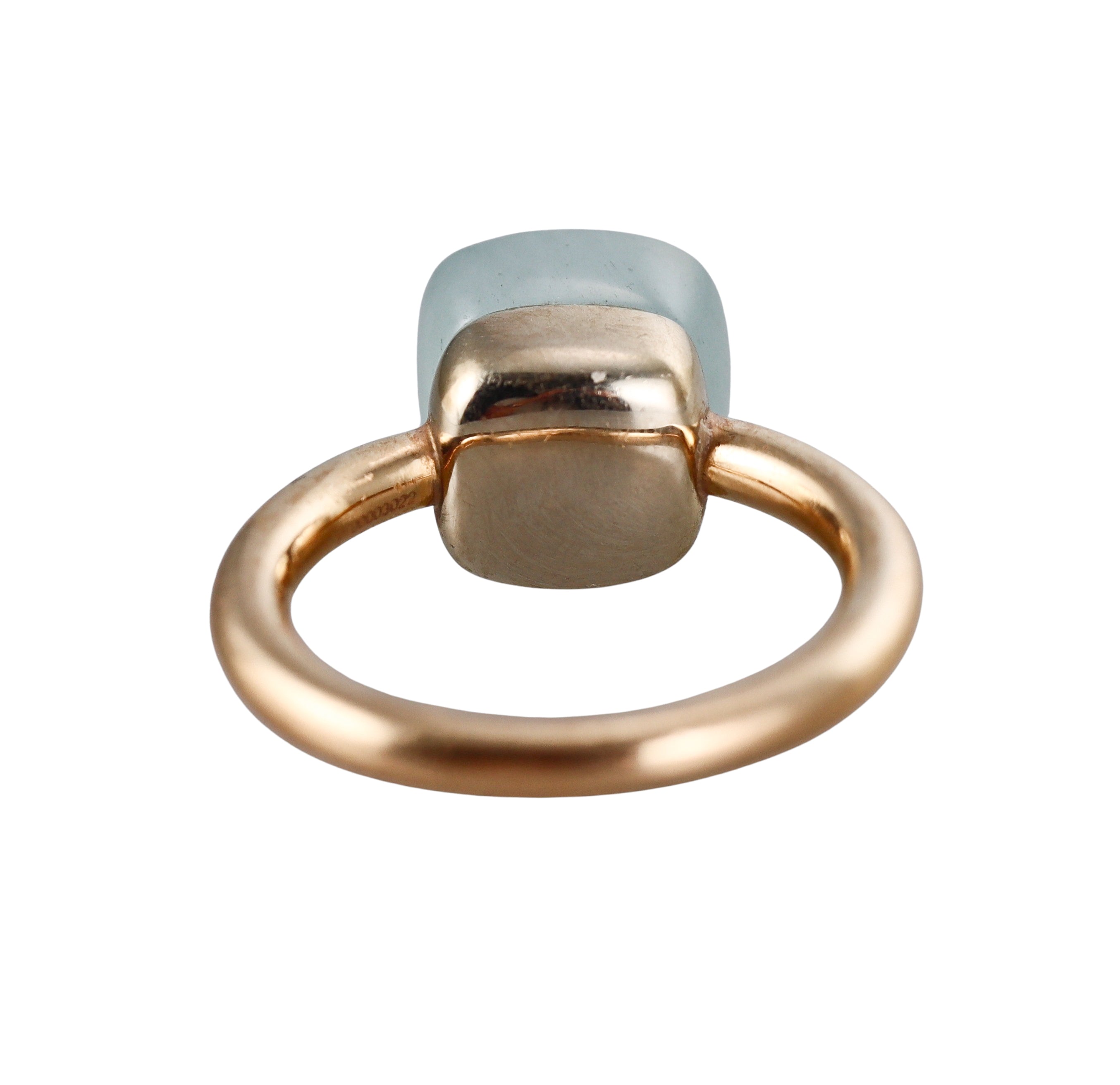 Pomellato Nudo Milky Quartz Rose Gold Ring