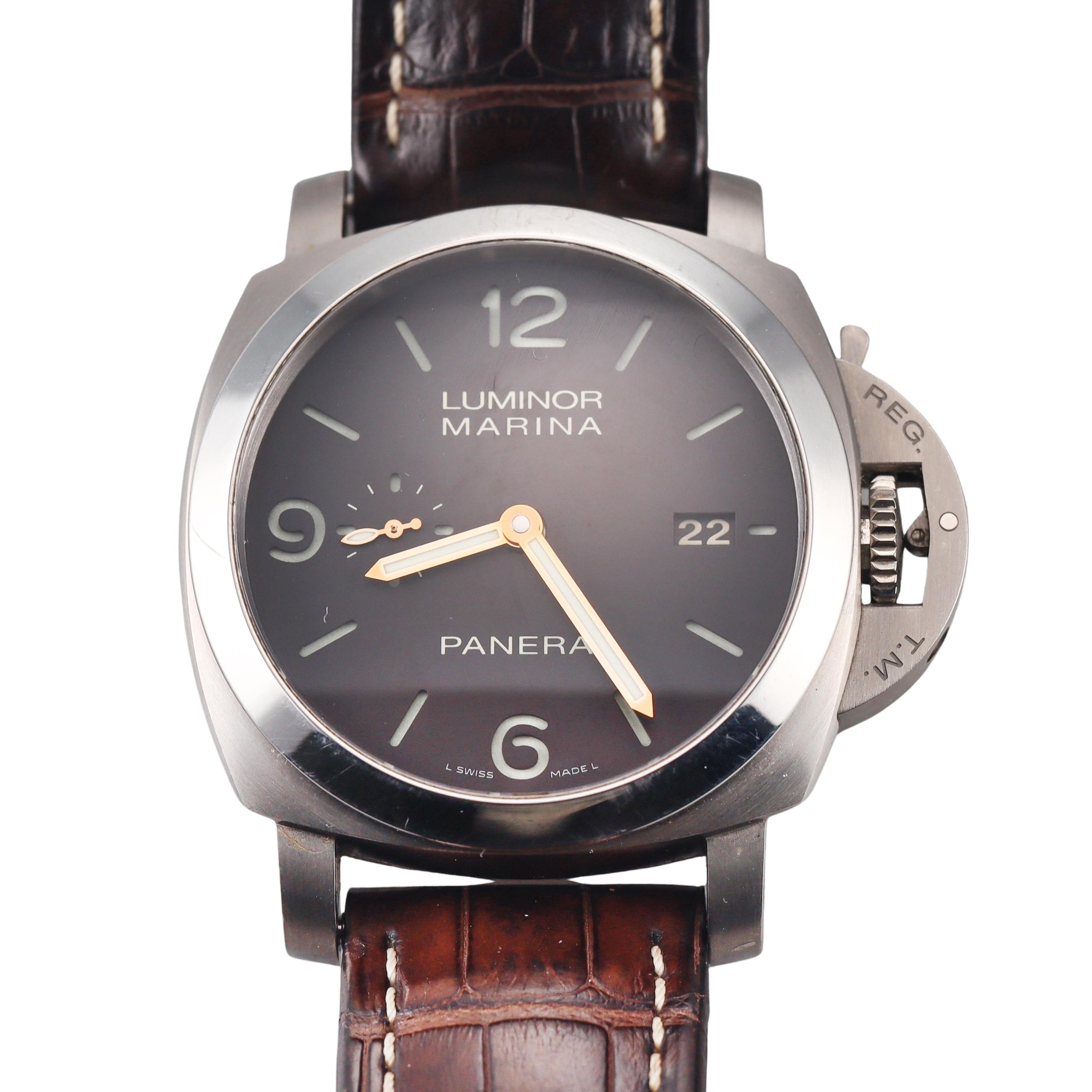 Panerai Luminor Marina 1950 3 Days Titanium Watch PAM00351