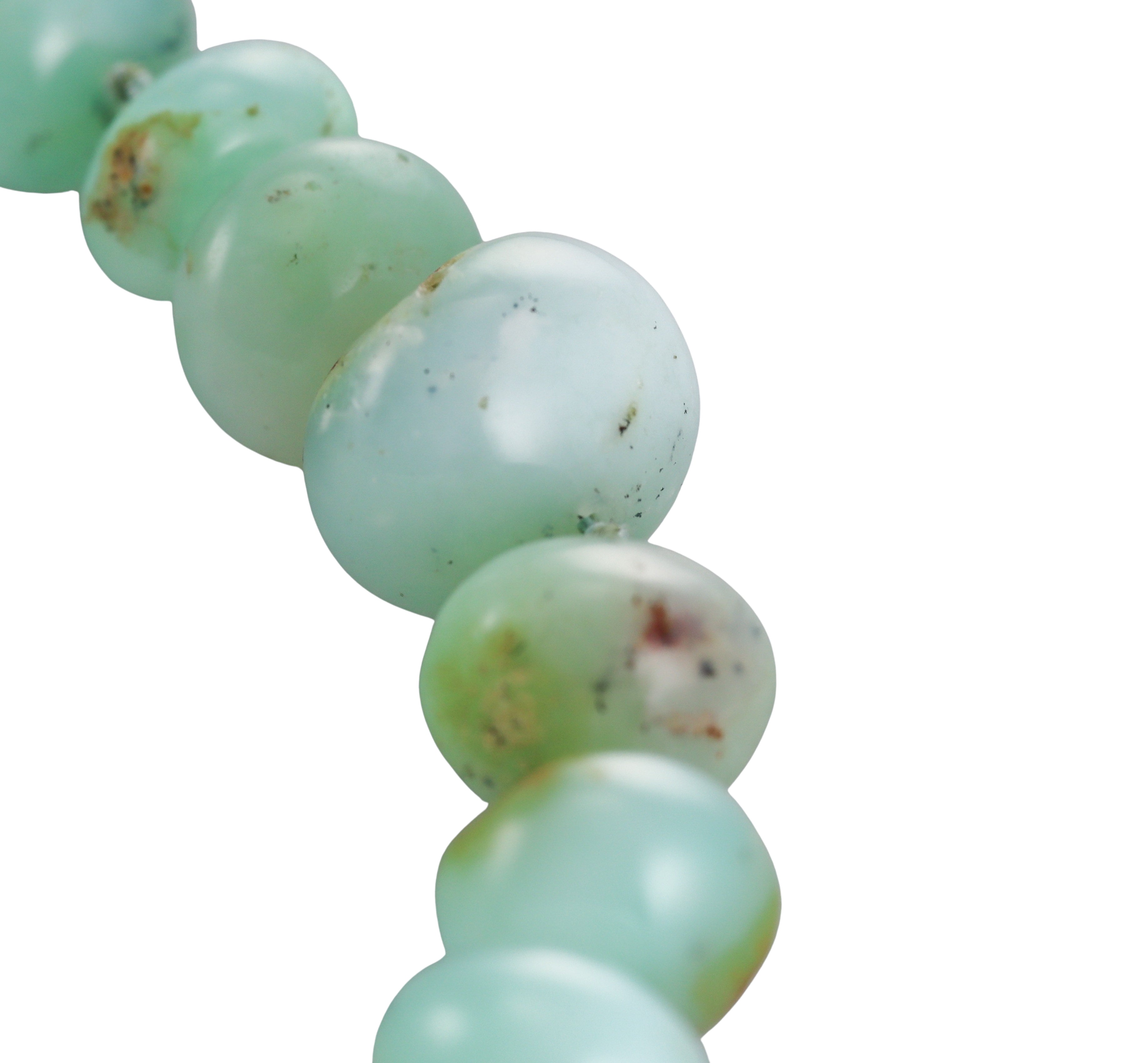 Christopher Walling Aventurine Bead Gold Necklace