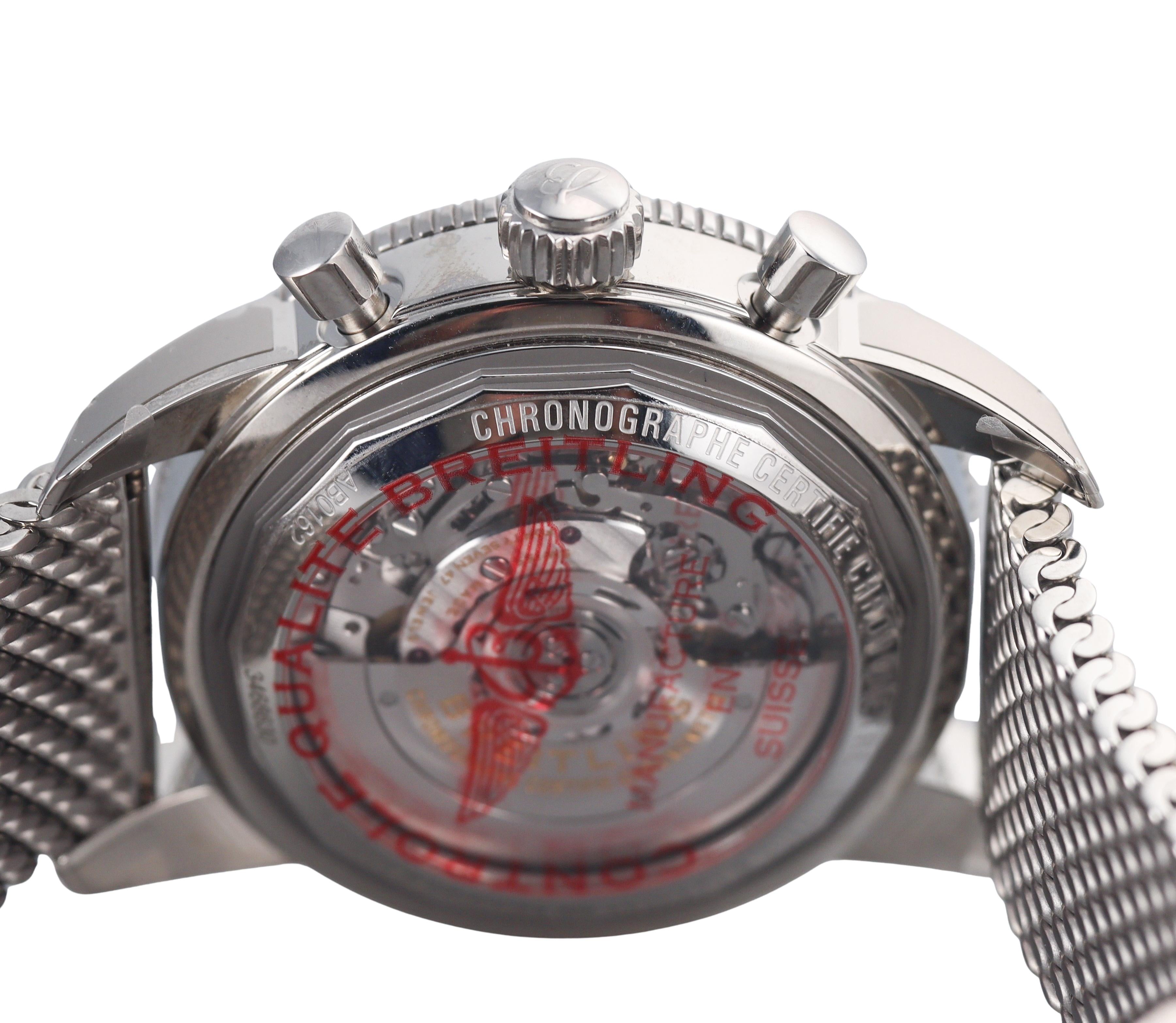 Breitling Superocean Heritage B01 Chronograph 44 Watch AB0162