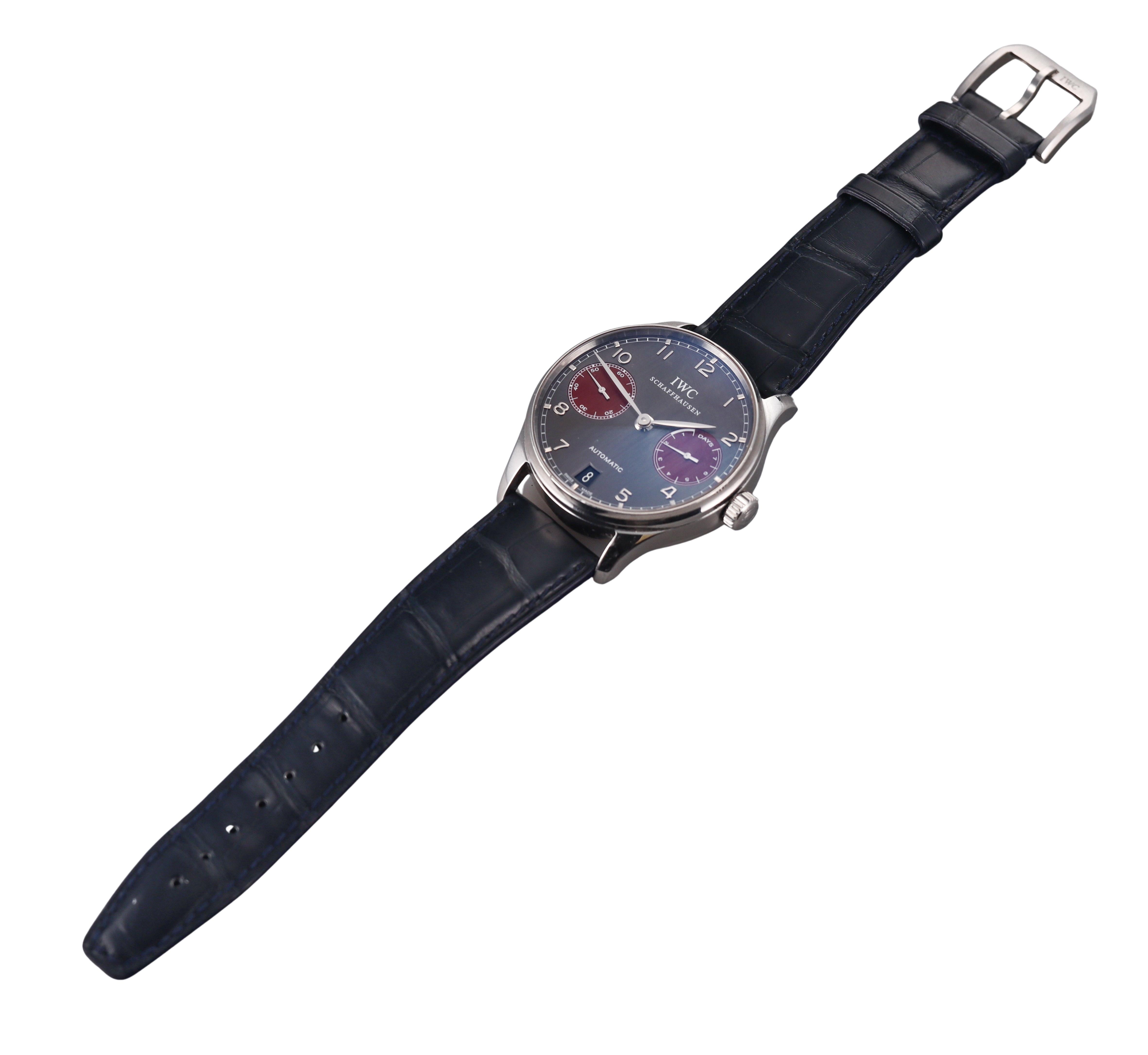 IWC Portugieser 7 Day Tribeca Film Festival 2013 Automatic Watch IW500126