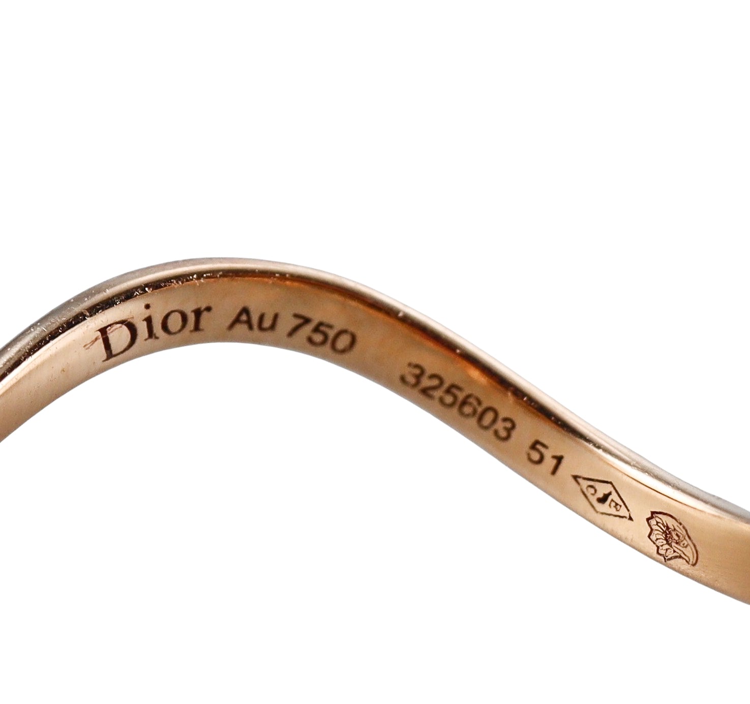 Dior Oui Rose Gold Diamond Ring