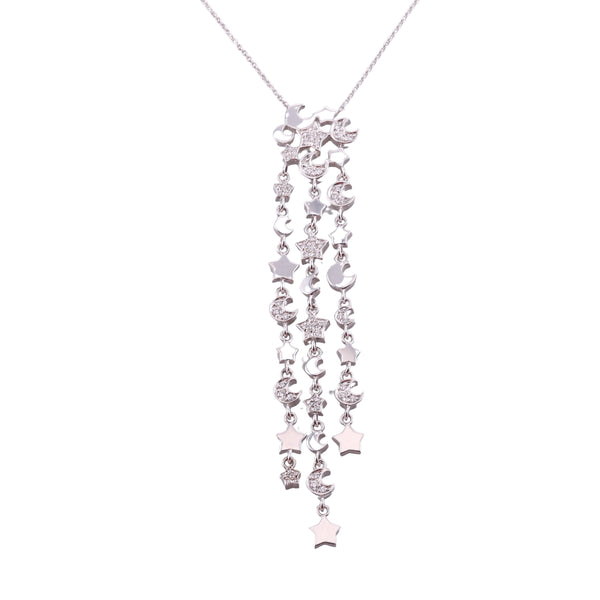 Pasquale Bruni 18k Gold Diamond Pendant Necklace