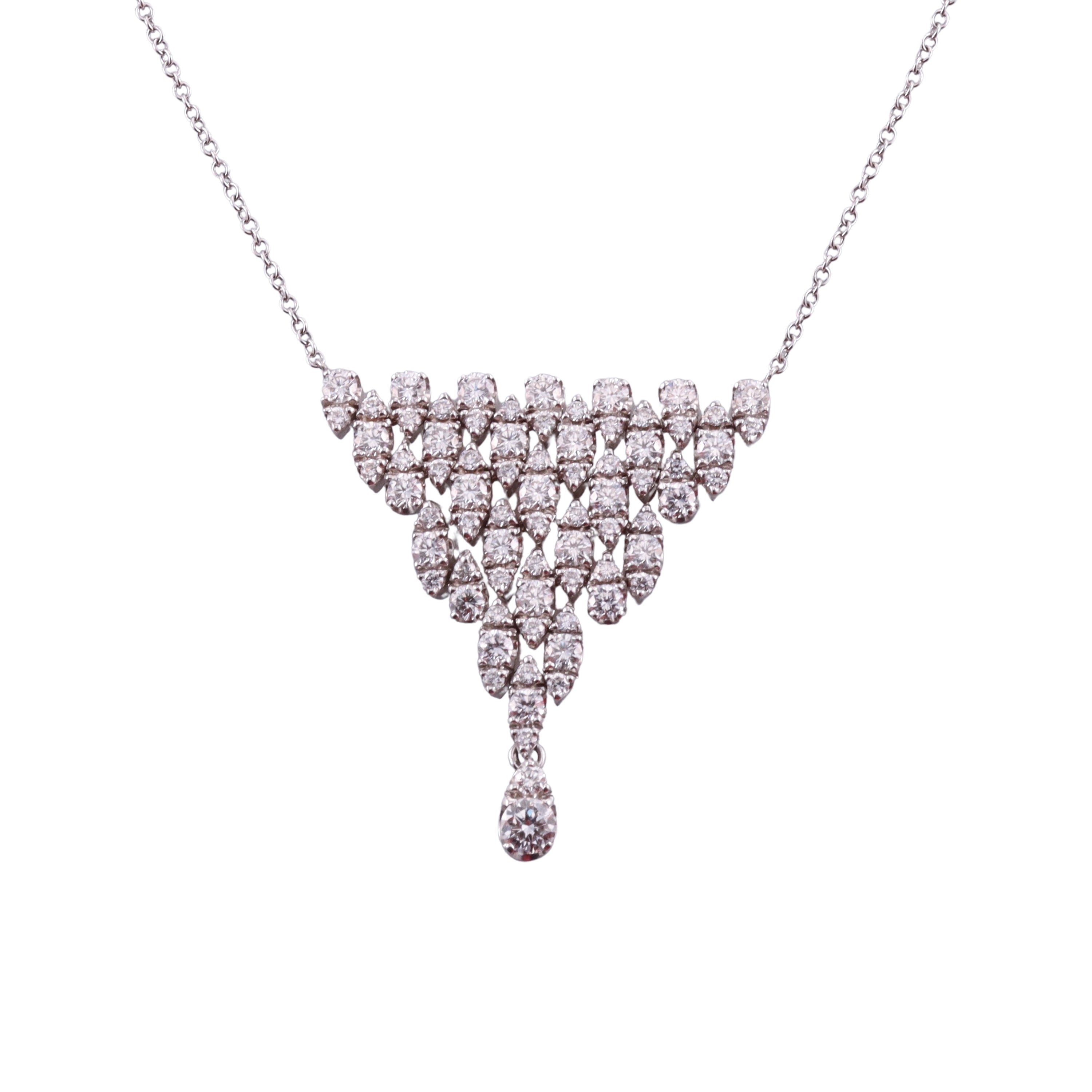 Pasquale Bruni 18k Gold Diamond Pendant Necklace