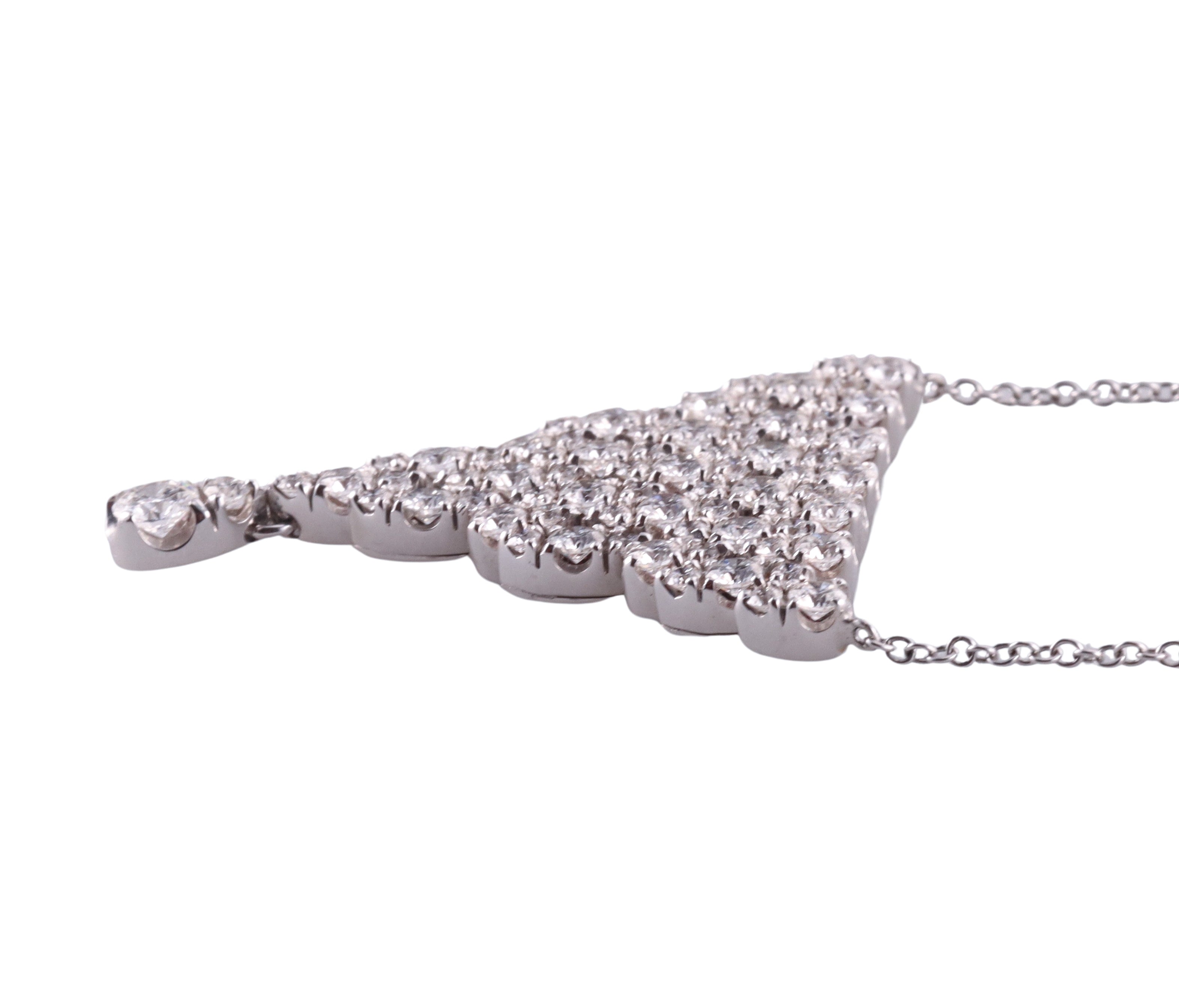Pasquale Bruni 18k Gold Diamond Pendant Necklace