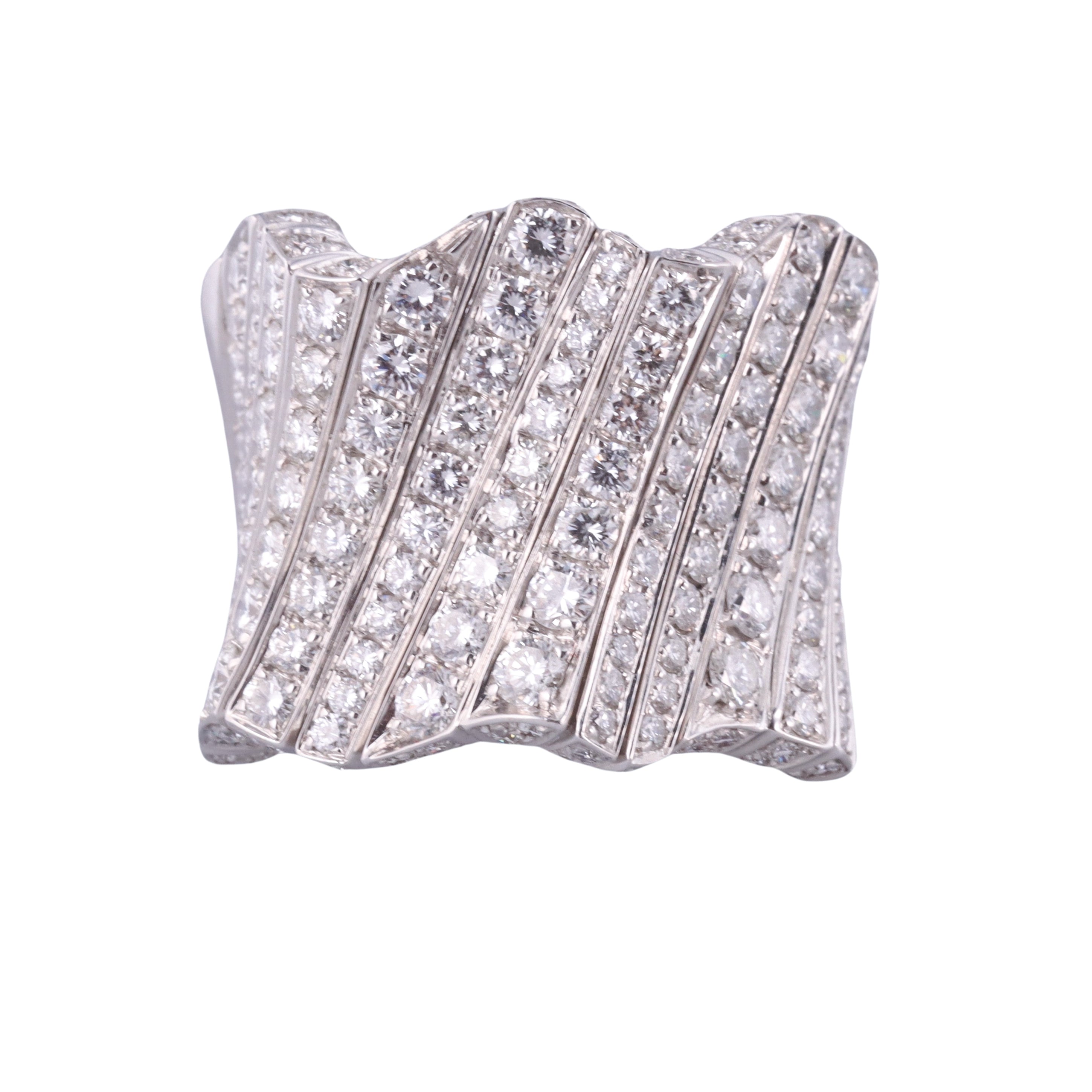 Damiani 18k Gold Diamond Ring