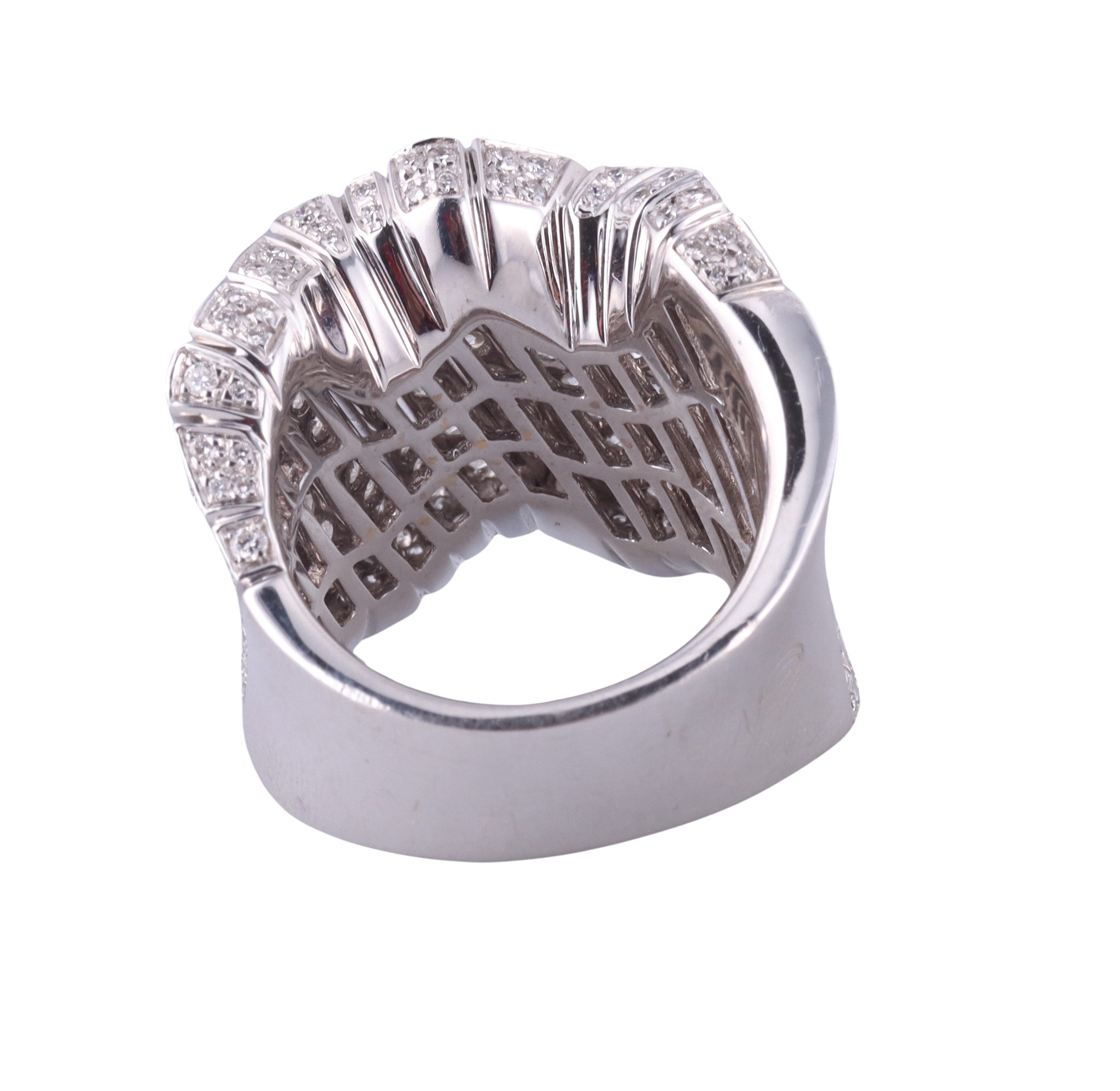 Damiani 18k Gold Diamond Ring
