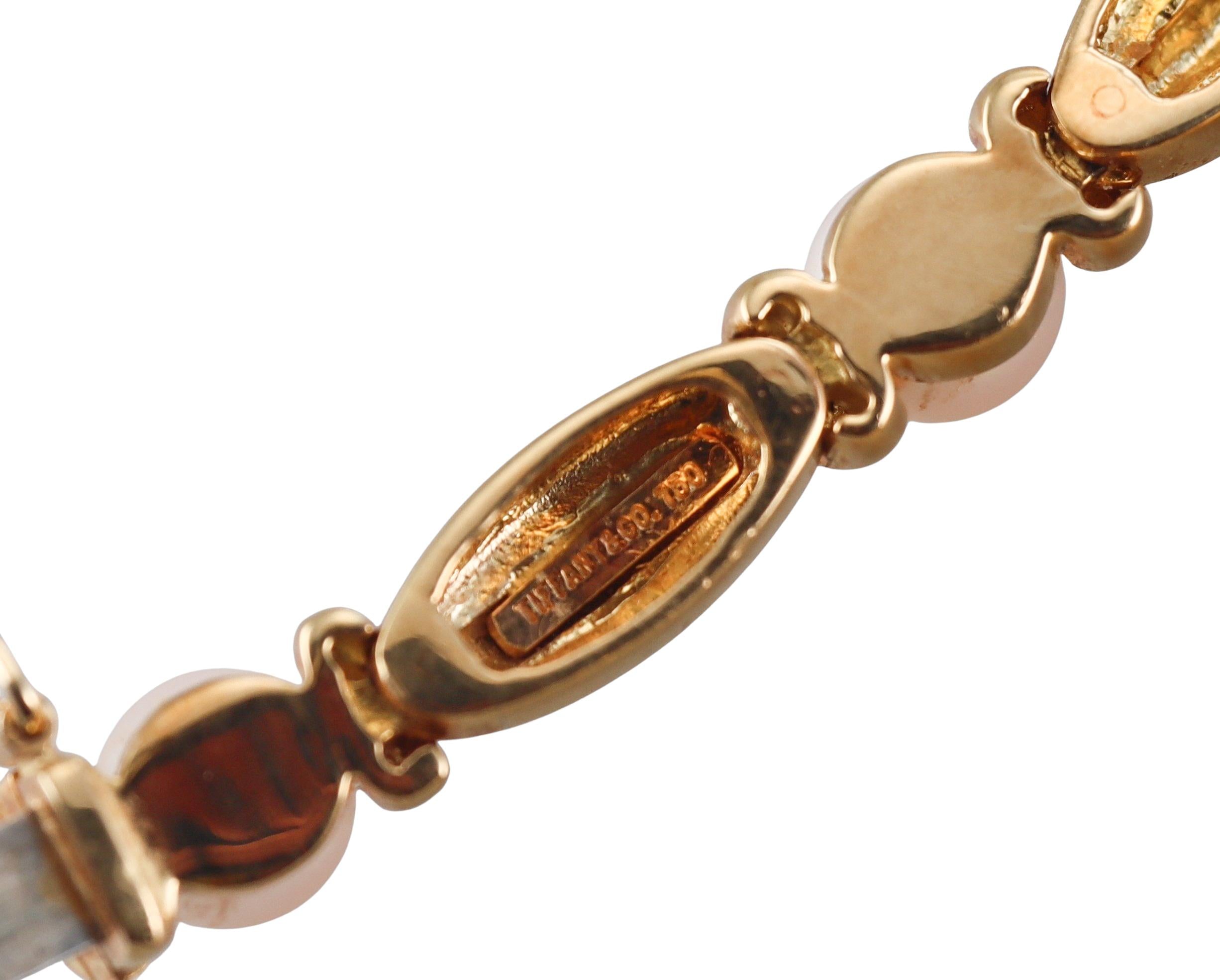 Tiffany & Co Pearl Gold Classic Necklace