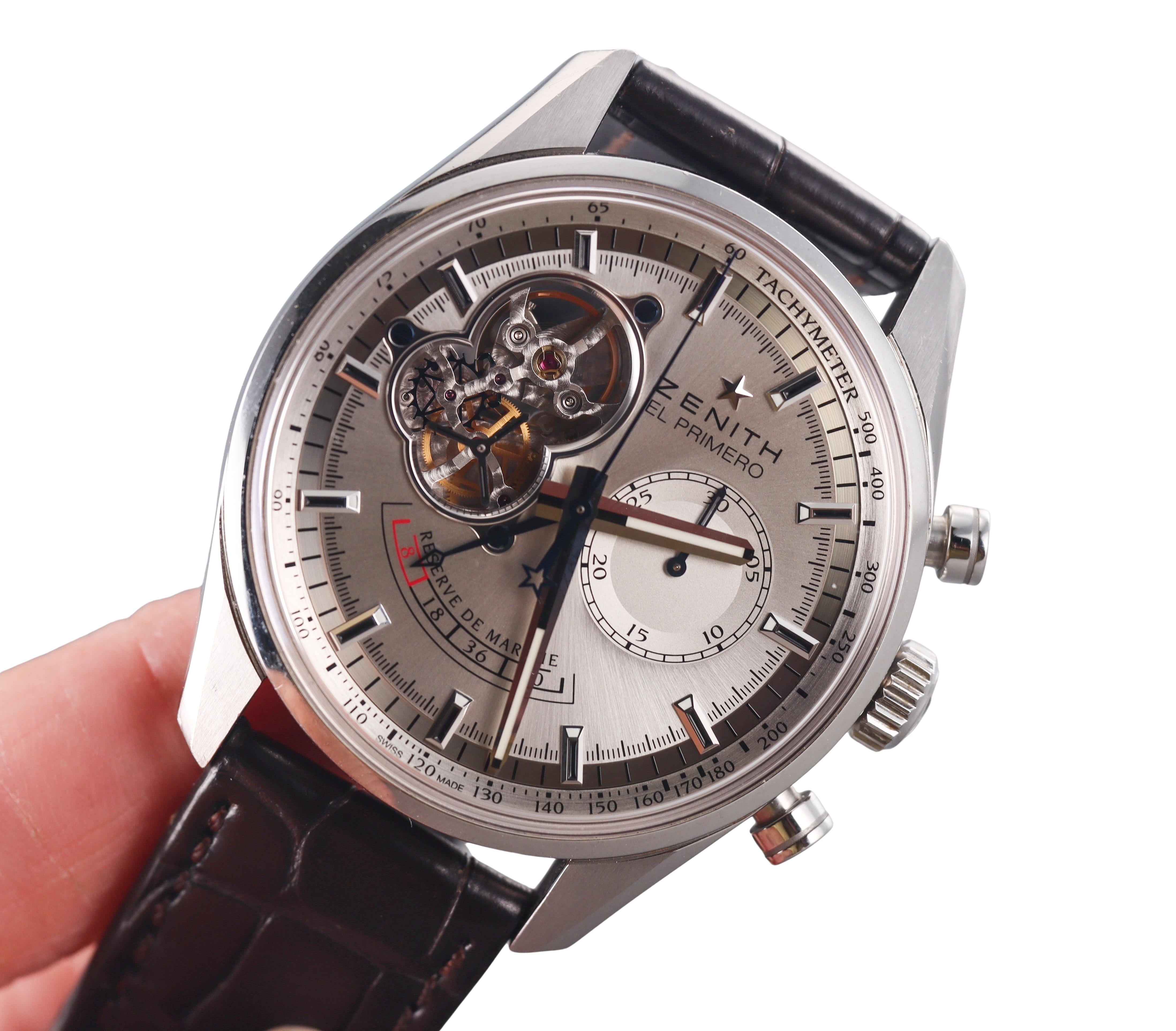 Zenith El Primero Chronomaster Open Power Reserve Watch 03.2080.4021