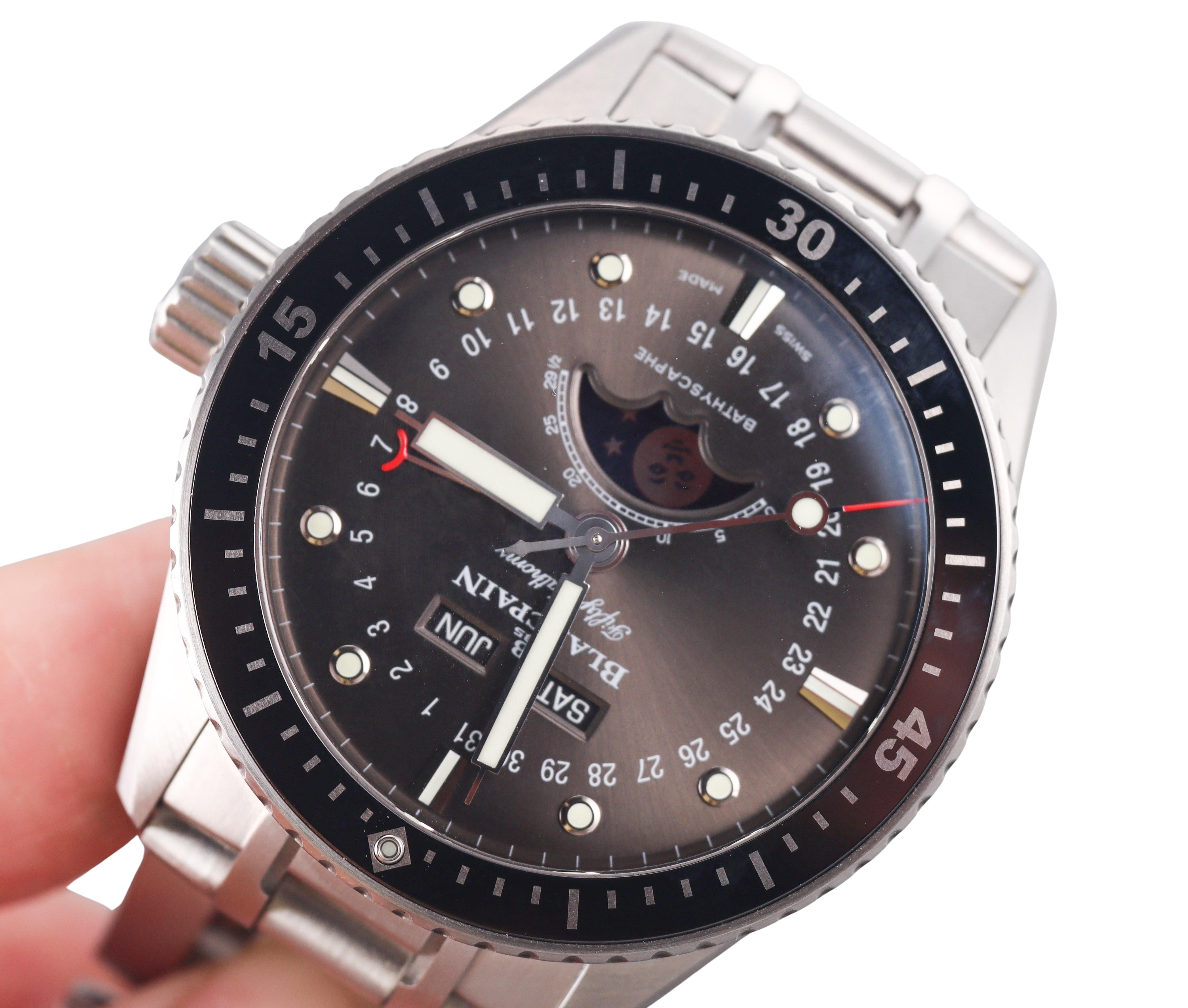 Blancpain Bathyscaphe Quantième Complet Phases de Lune 5054 1110