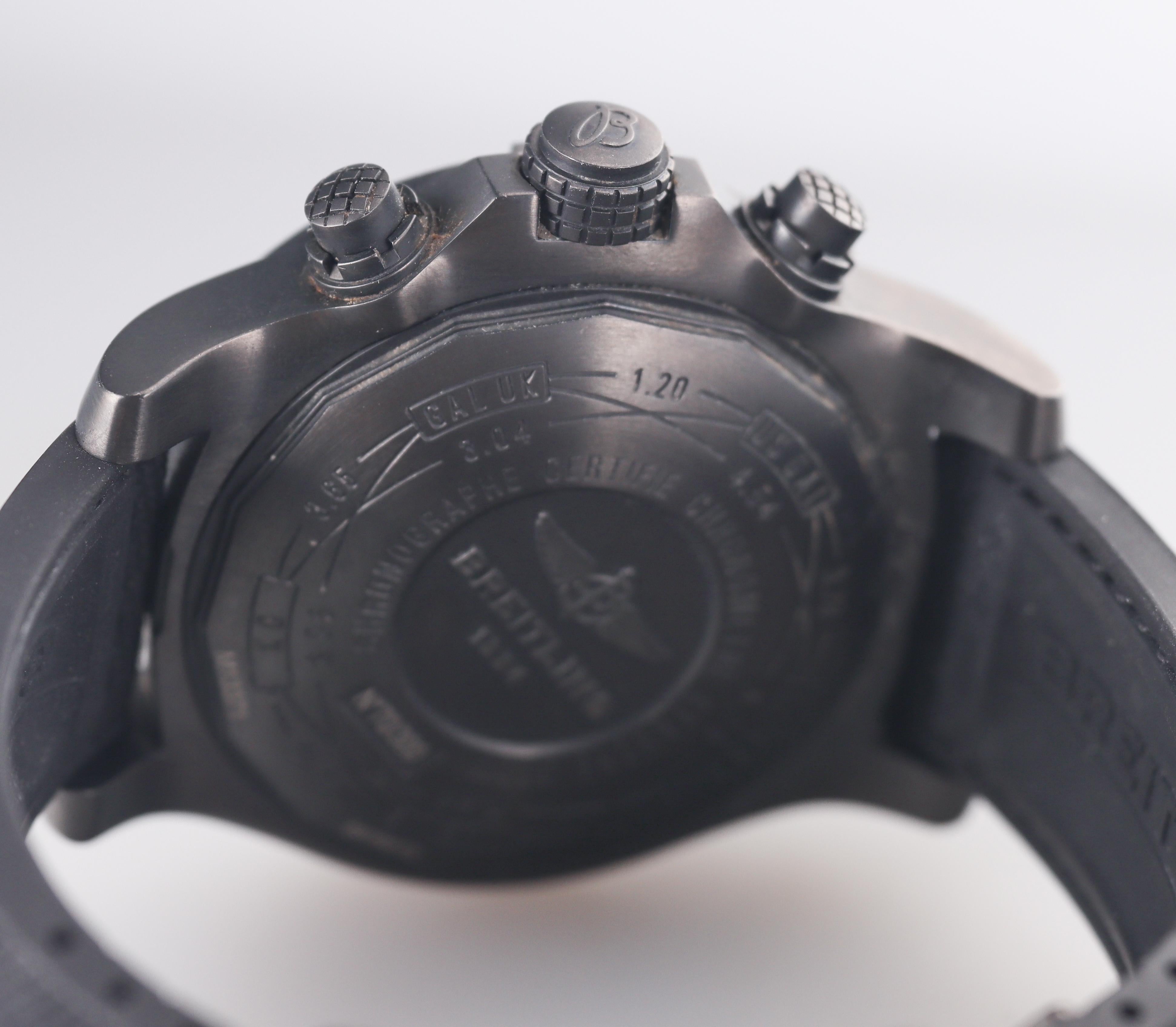 Breitling Super Avenger II Chronograph Blacksteel Limited Edition 70/300 M13371