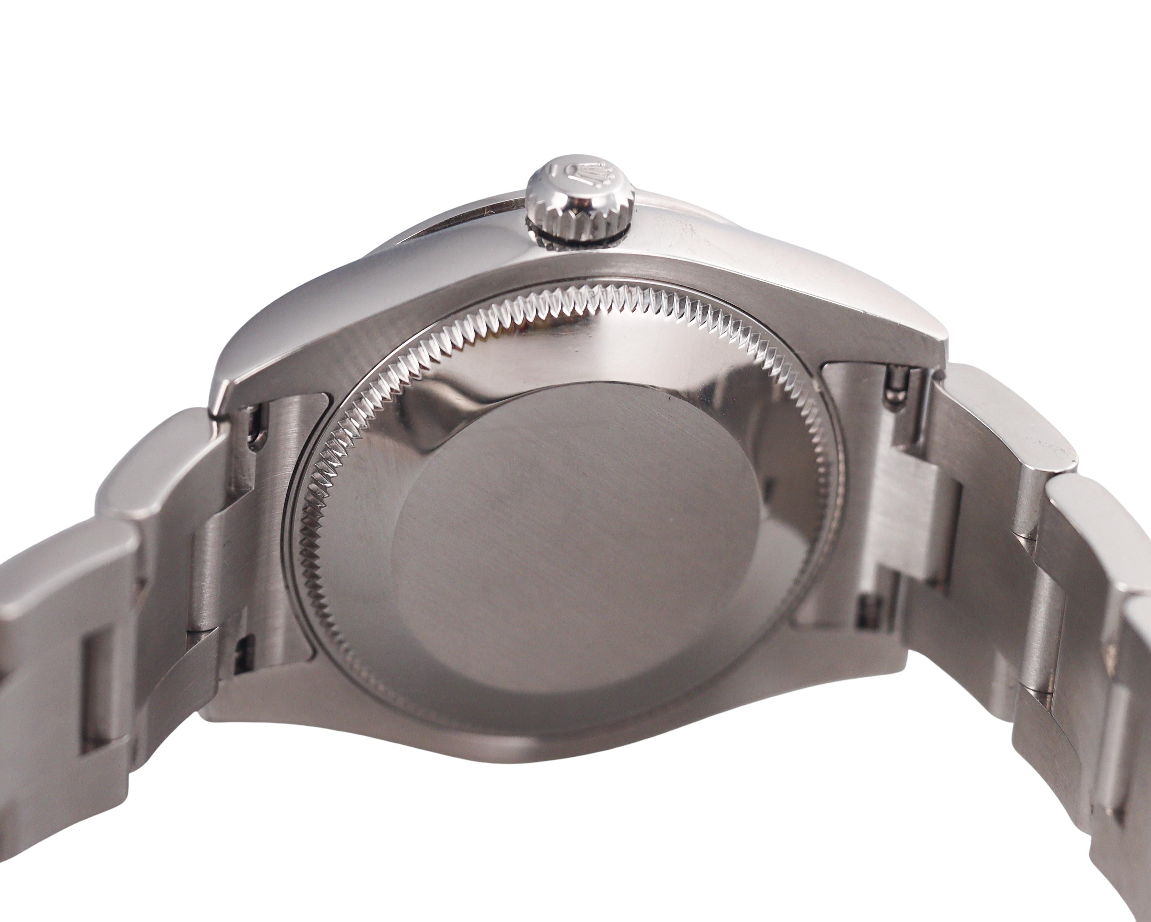 Rolex Oyster Perpetual 31mm Azzuro Blue Watch 177200-0015