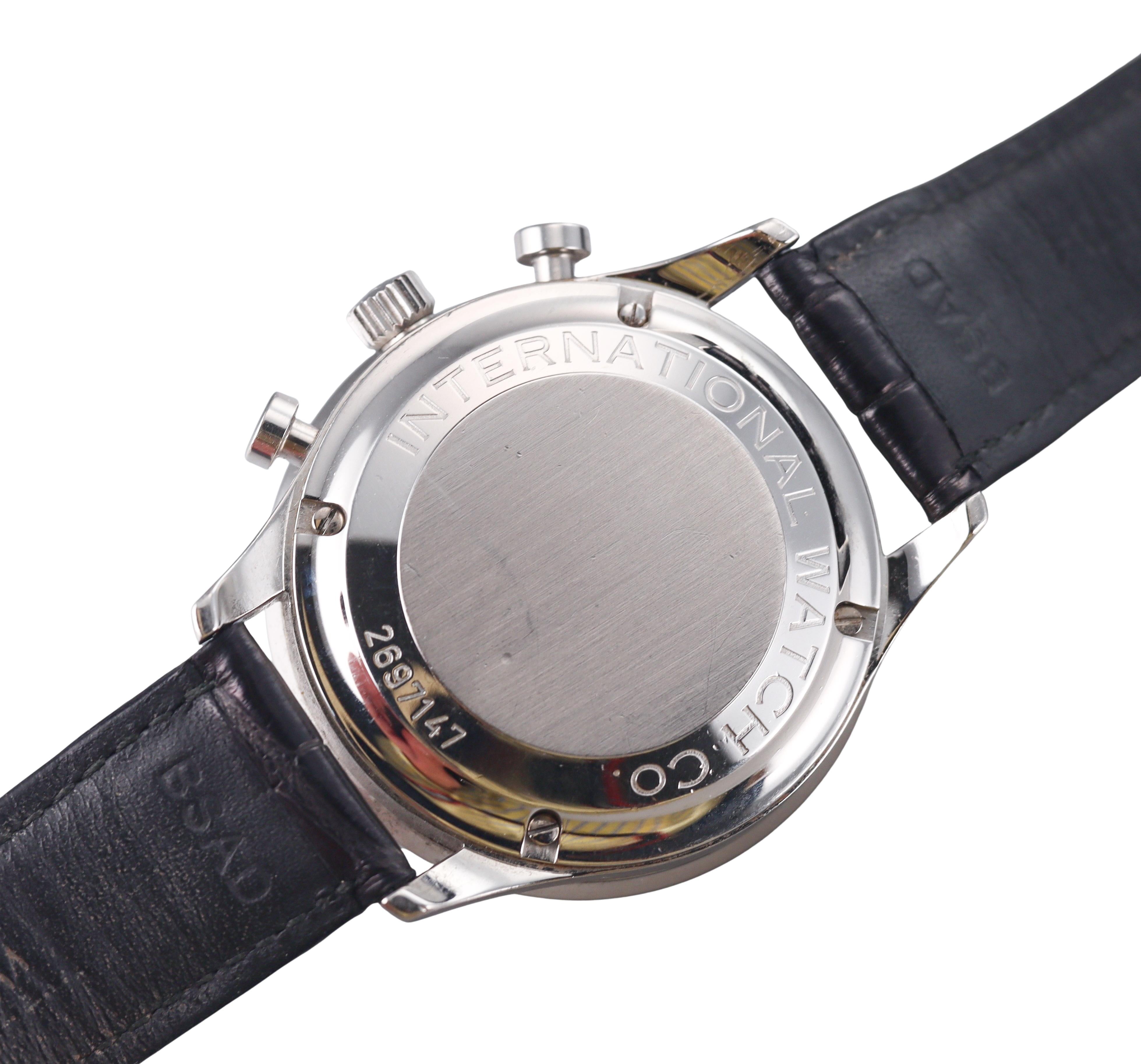 IWC Portugieser Chronograph Stainless Steel Automatic Watch IW371401