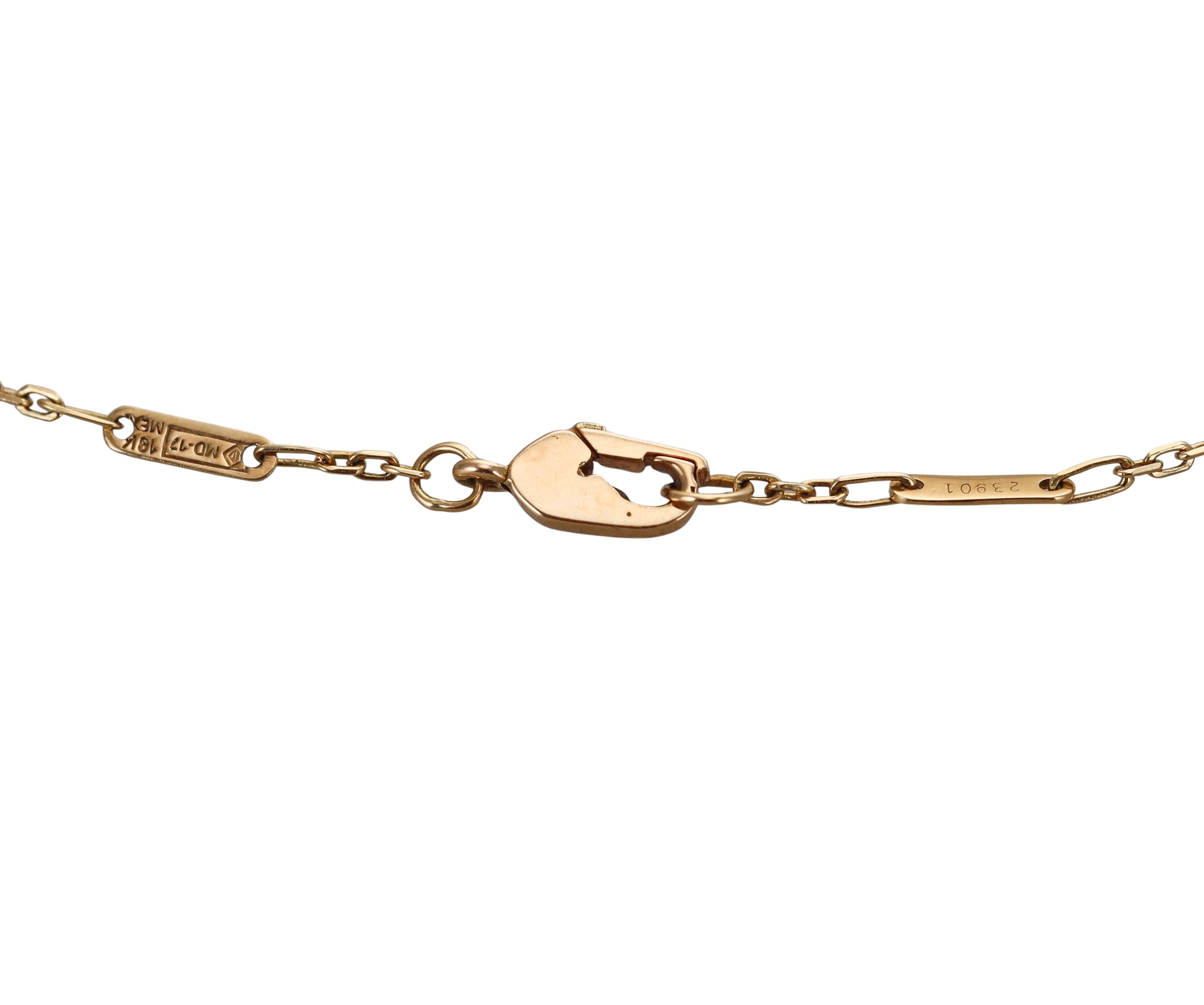 Carrera y Carrera Diamond Ruby Gold Nude Figure Pendant Necklace