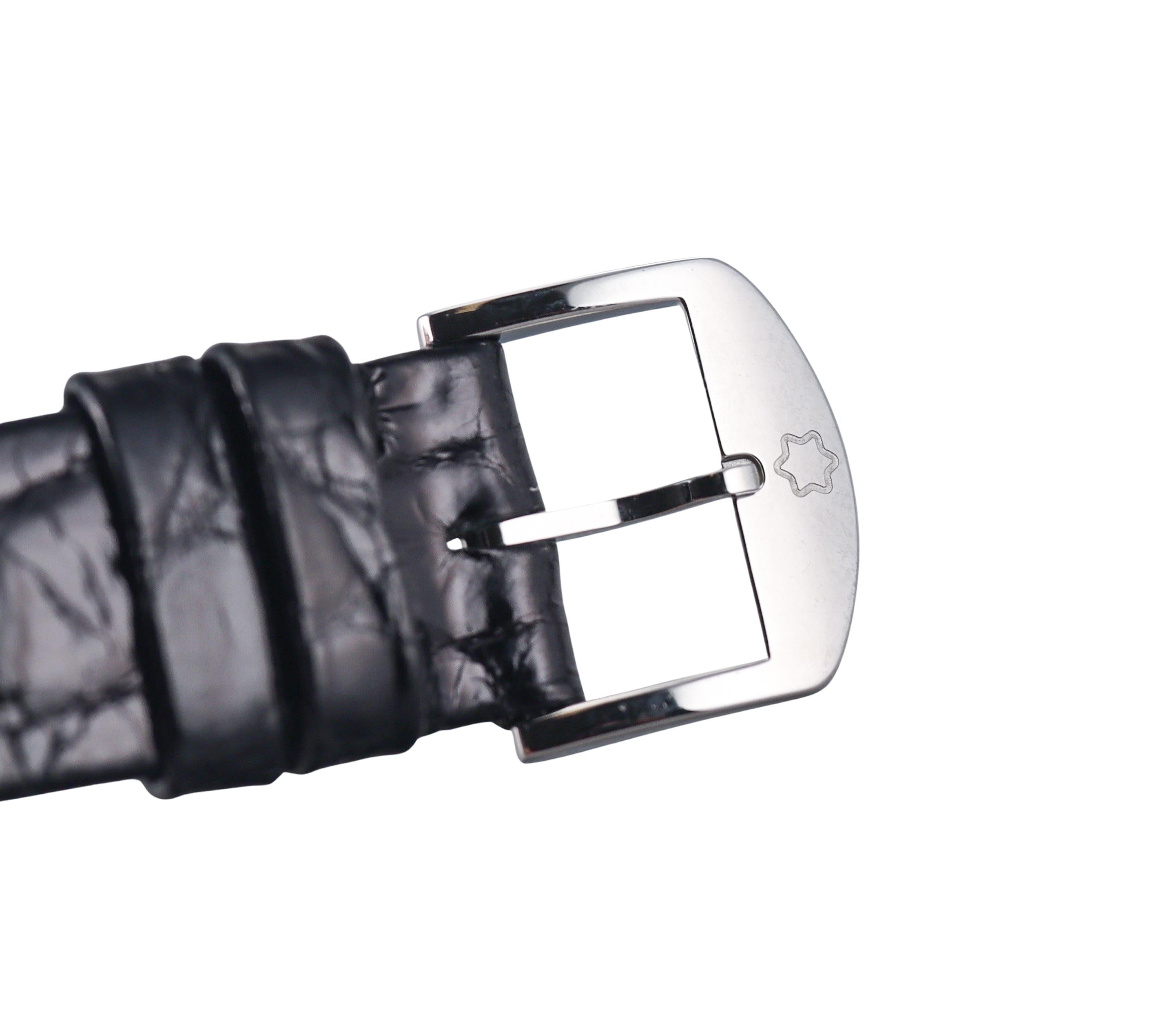 Montblanc Lady Boheme Diamond Steel Automatic Watch 111057