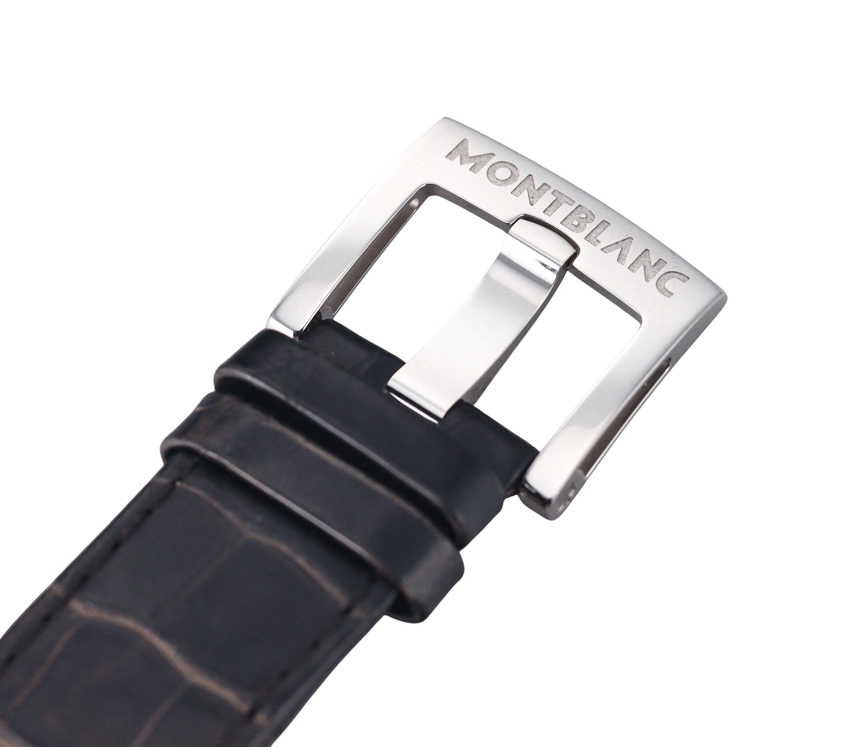 Montblanc Timewalker Chronograph Automatic Steel Watch 102365