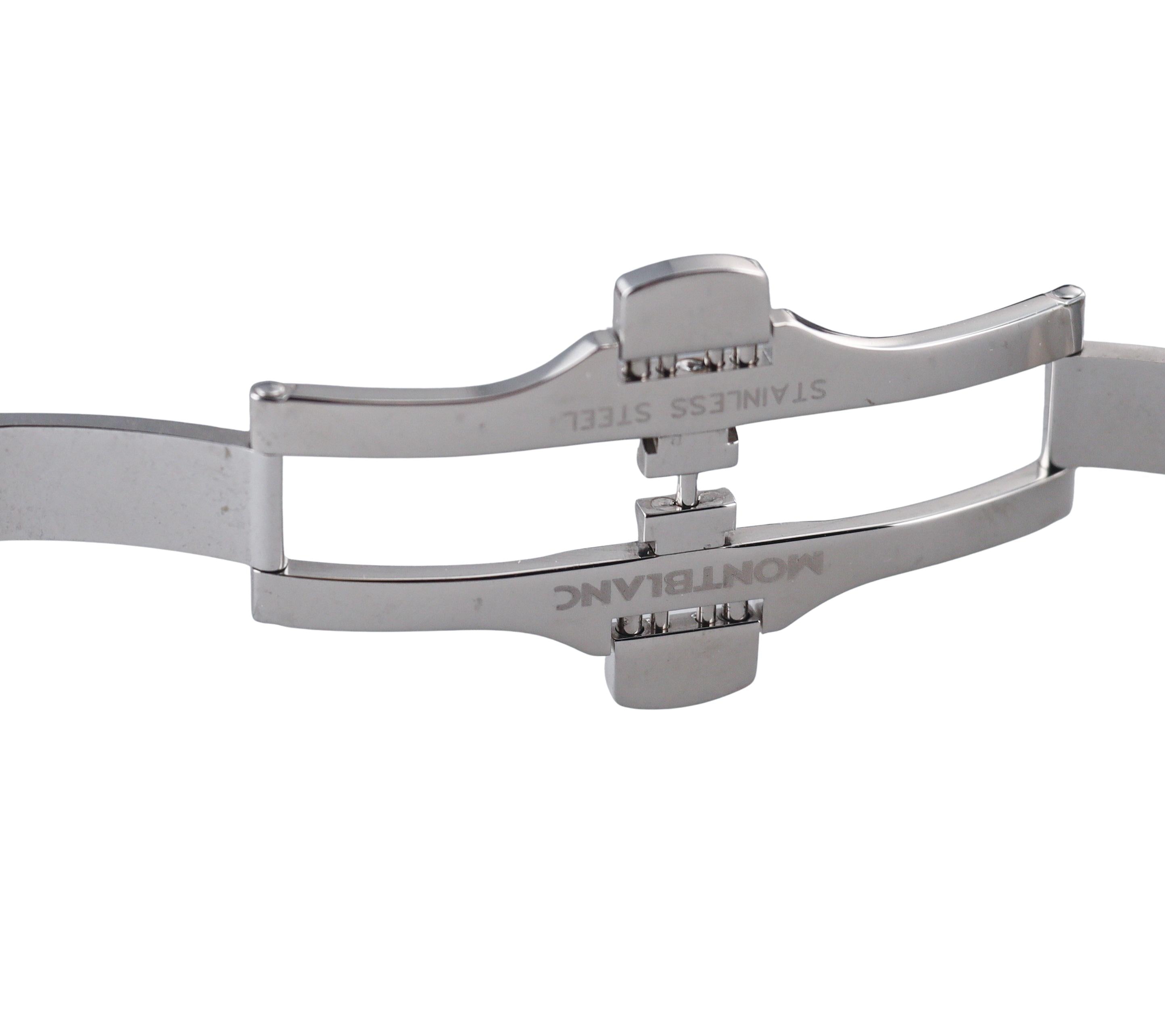 Montblanc Star Chronograph Automatic Steel Watch MB 102376