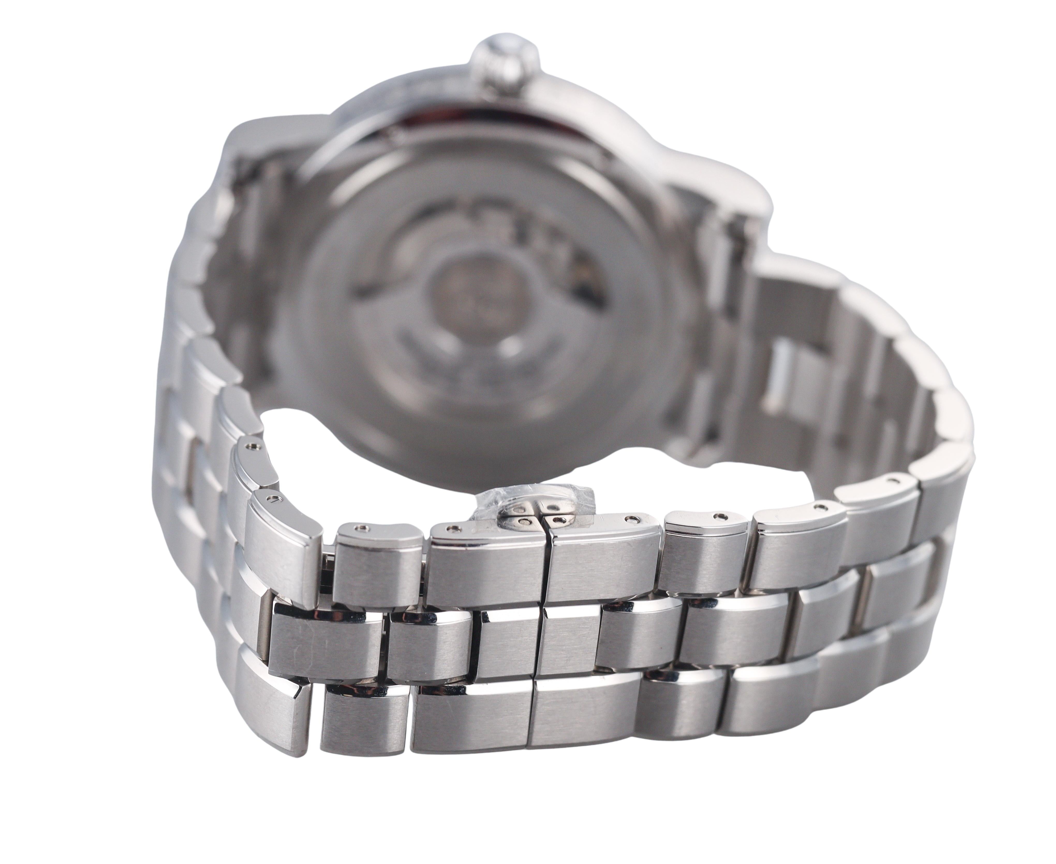 Montblanc Star World Time GMT Automatic Steel Watch 106465