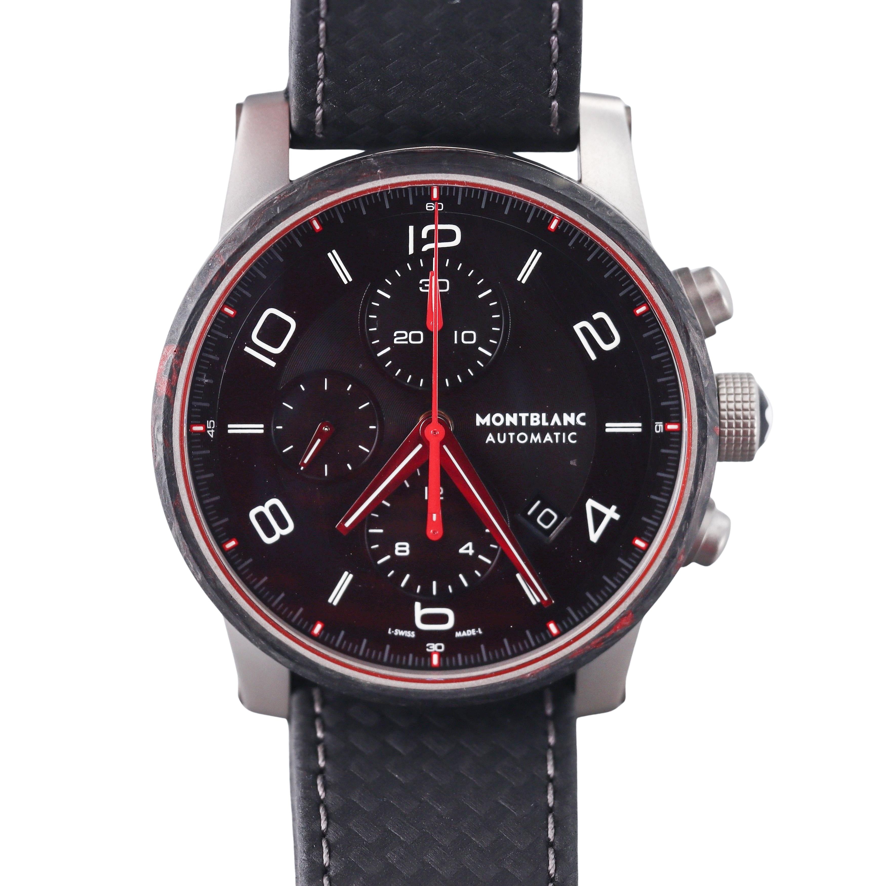 Montblanc Timewalker Chronograph Automatic Steel Watch 114881