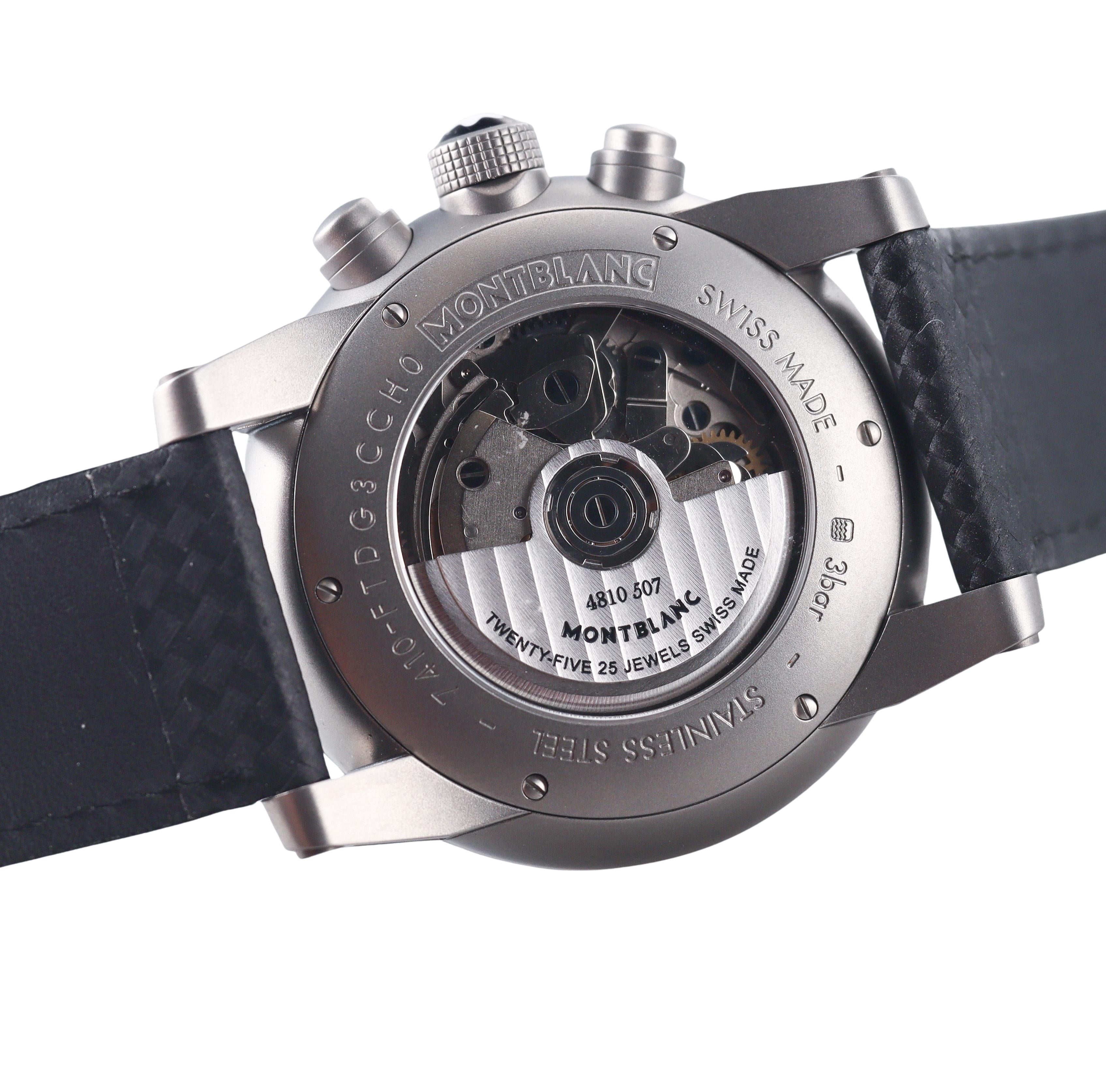 Montblanc Timewalker Chronograph Automatic Steel Watch 114881