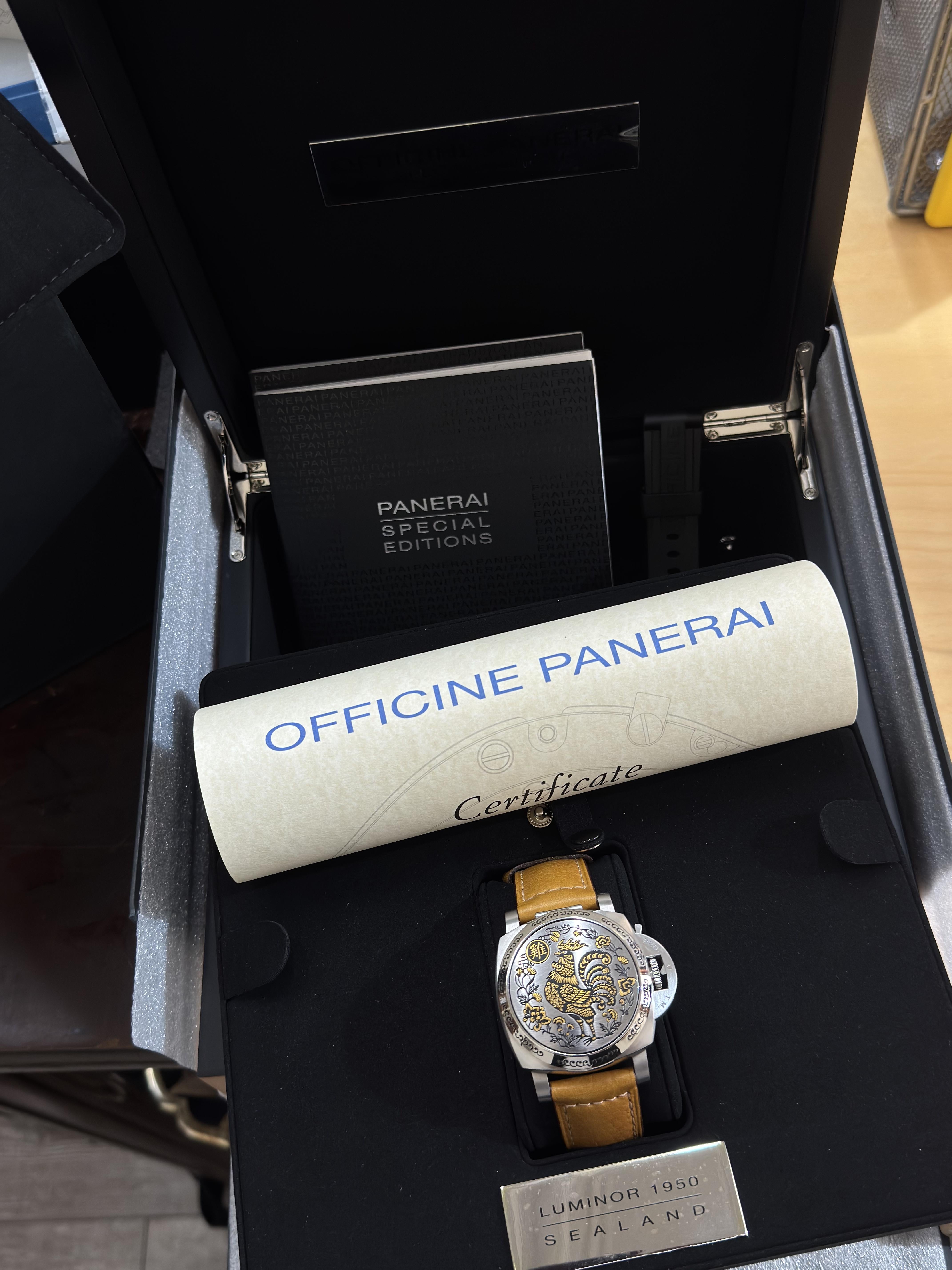 Panerai Luminor Sealand Limited Edition Automatic Watch PAM00852