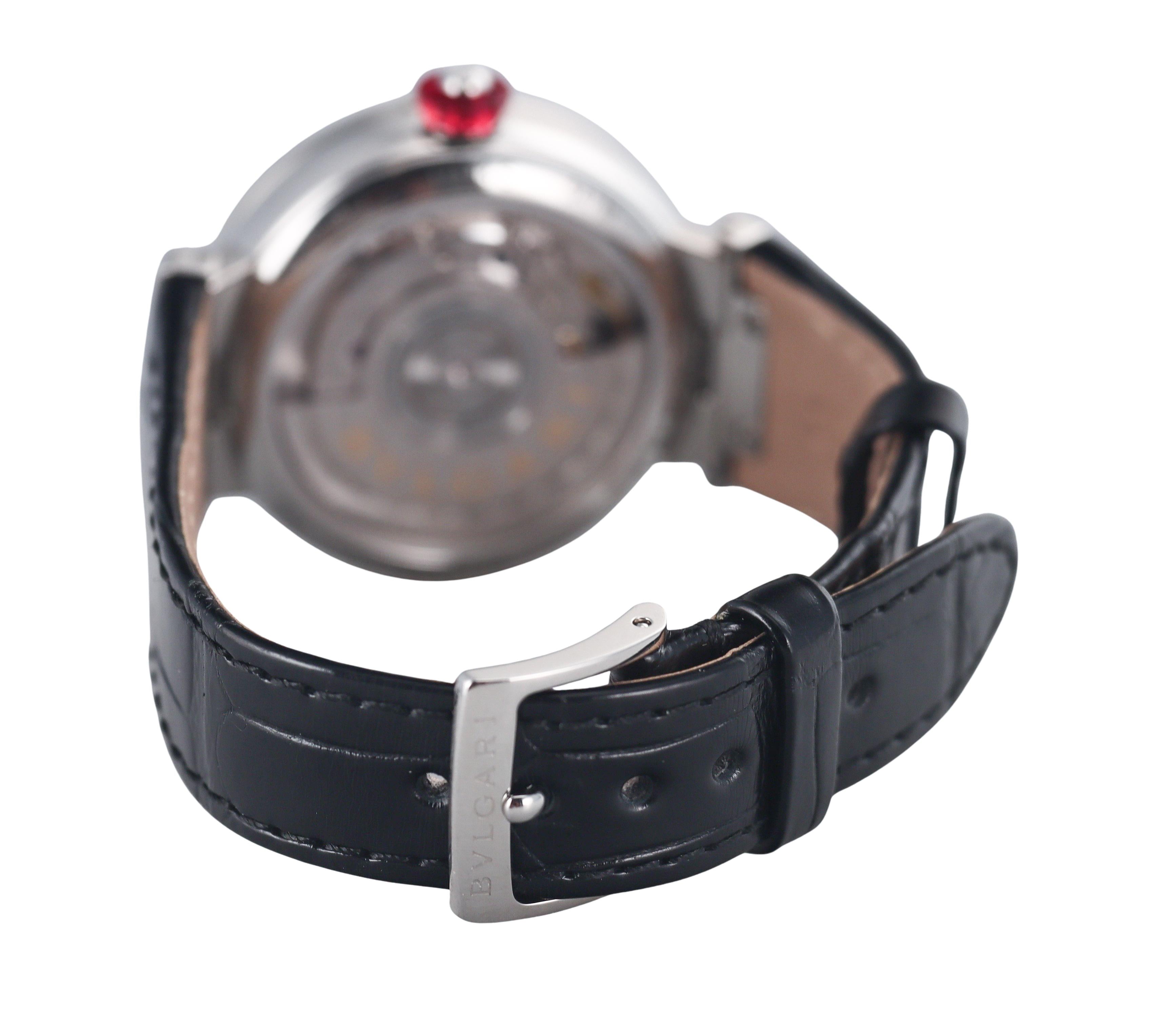 Bvlgari Lvcea MOP Diamond Automatic Ladies Watch 103478