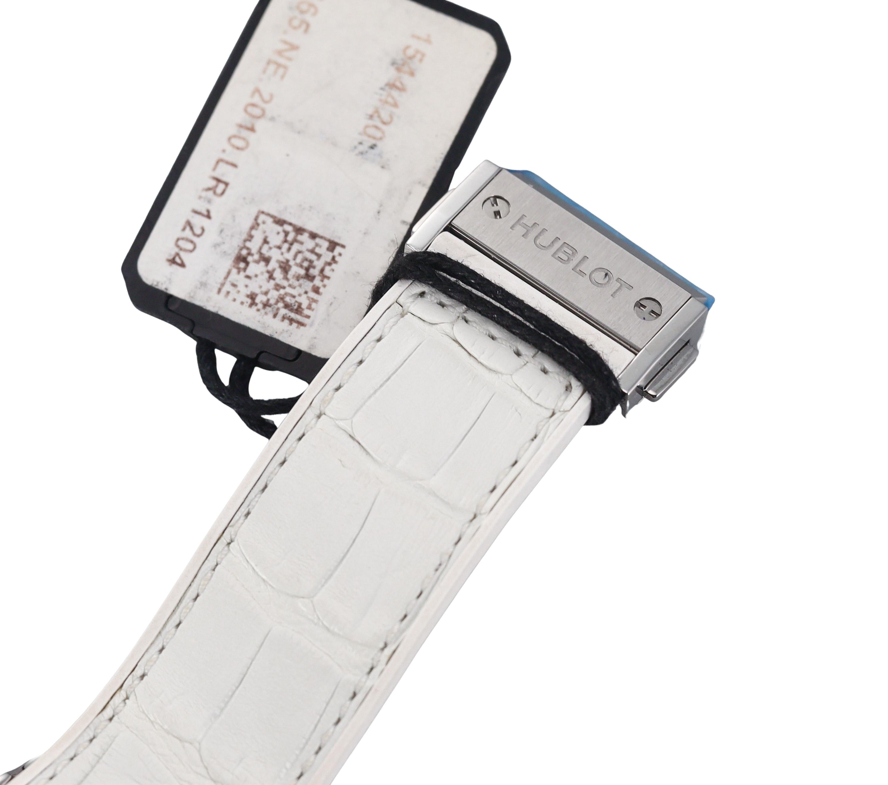 Hublot Spirit Of Big Bang Titanium Diamond Automatic Watch 665.NE.2010.RW.1204