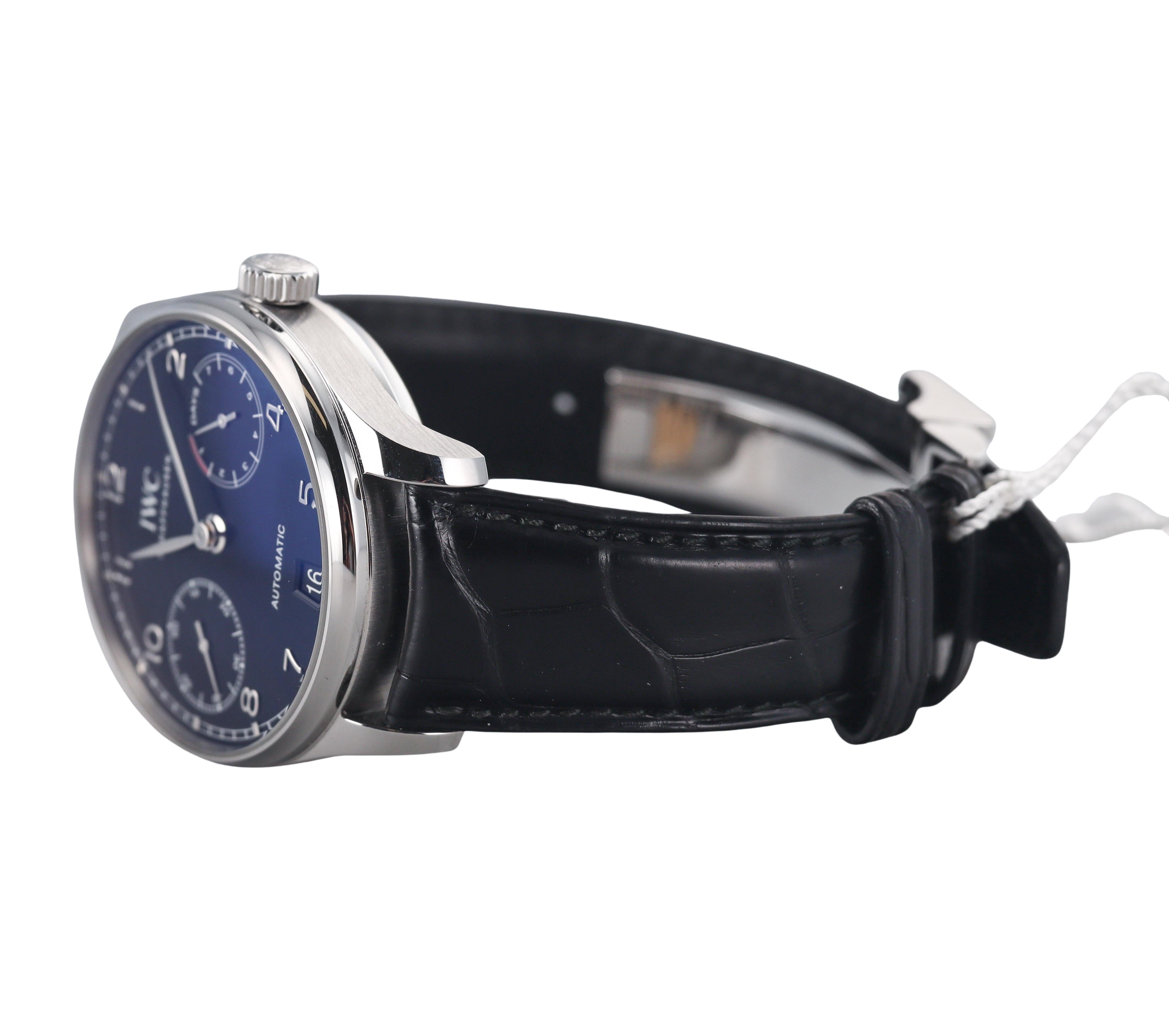 IWC Portugieser 8 Day Power Reserve Automatic Watch IW500703