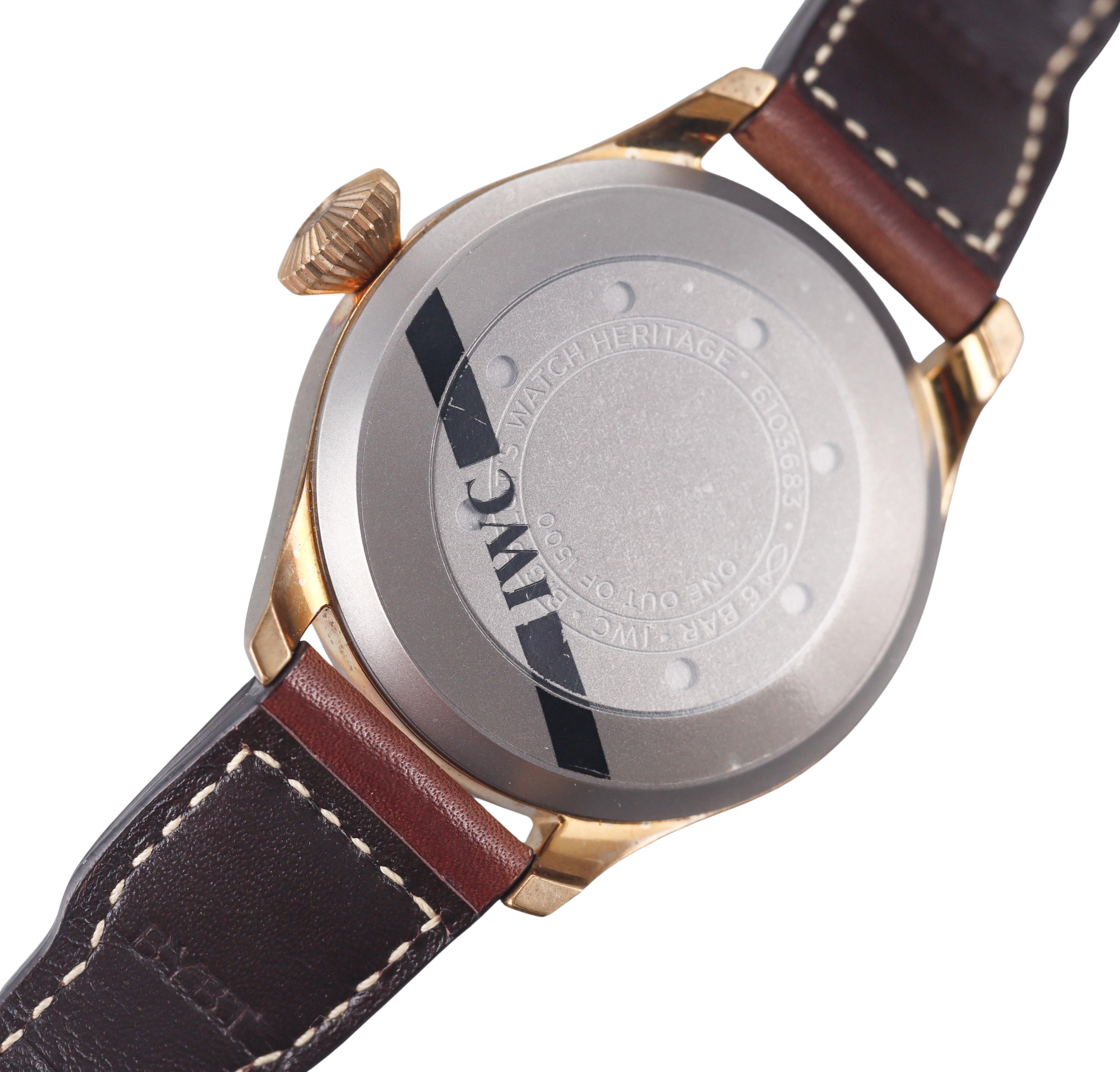IWC Big Pilot’s Watch Heritage Bronze Automatic Limited Edition Watch IW501005