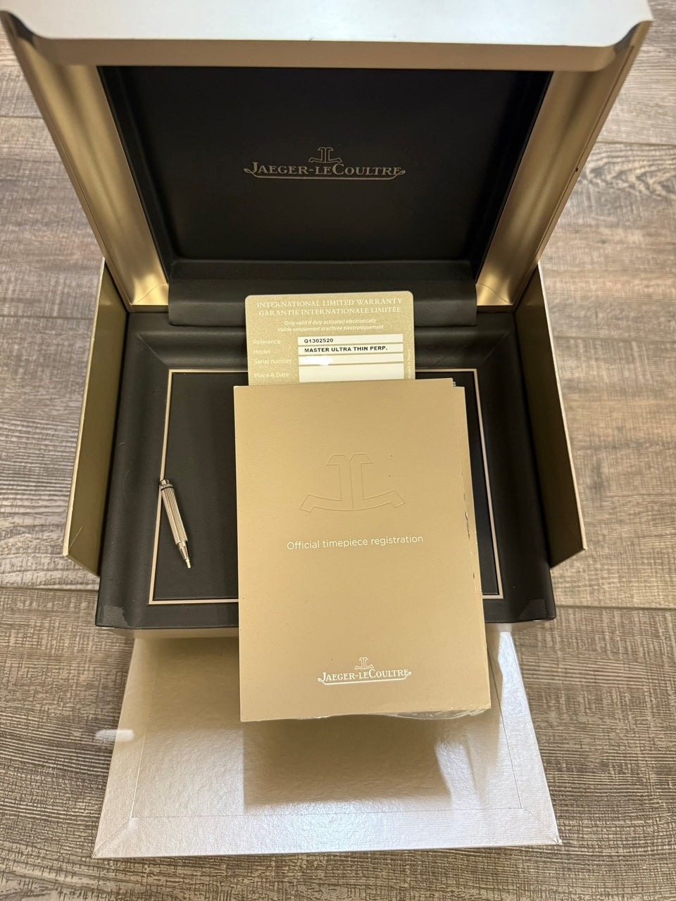 Jaeger LeCoultre Master Ultra Thin Perpetual Calendar Rose Gold Watch Q1302520