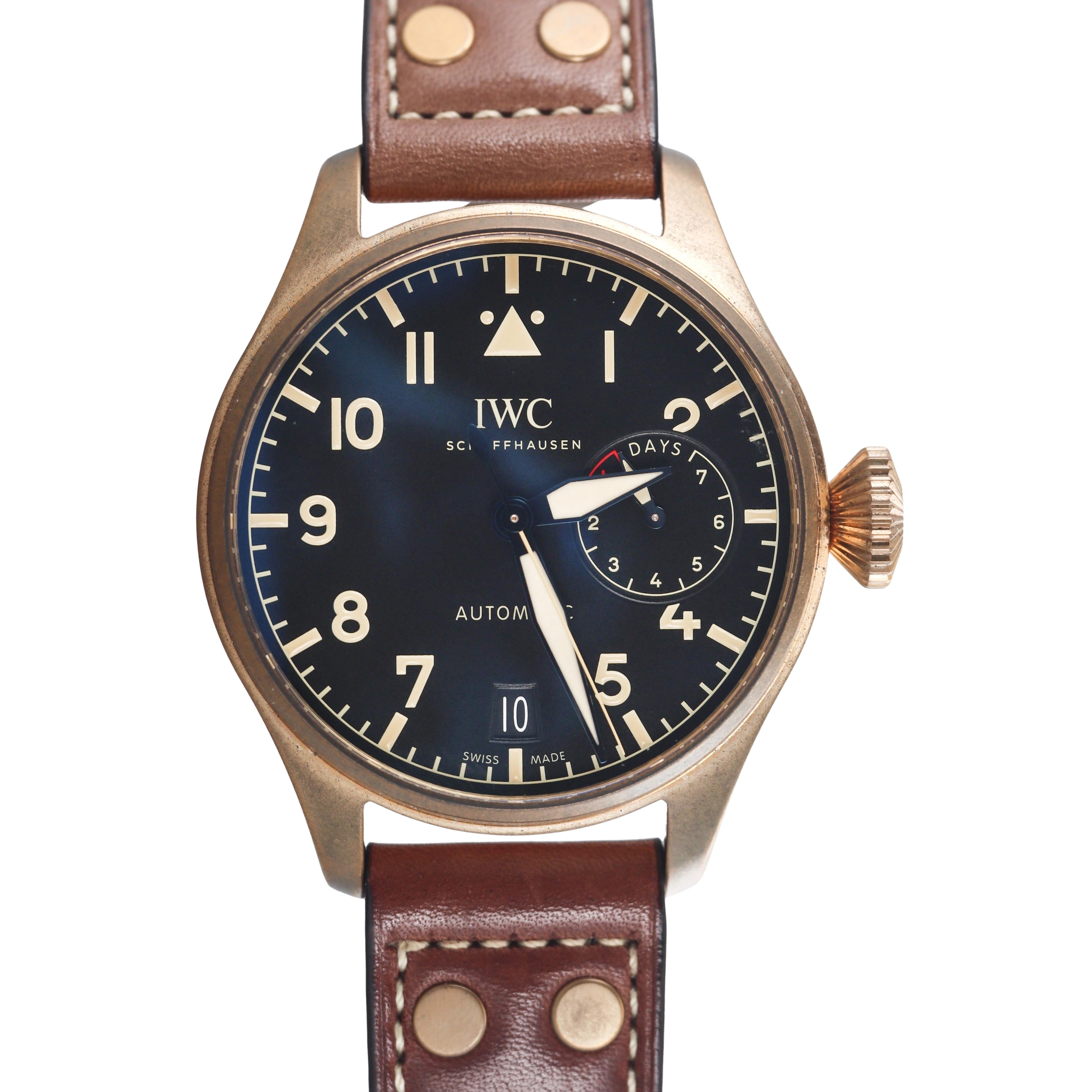 IWC Big Pilot’s Watch Heritage Bronze Automatic Limited Edition Watch IW501005