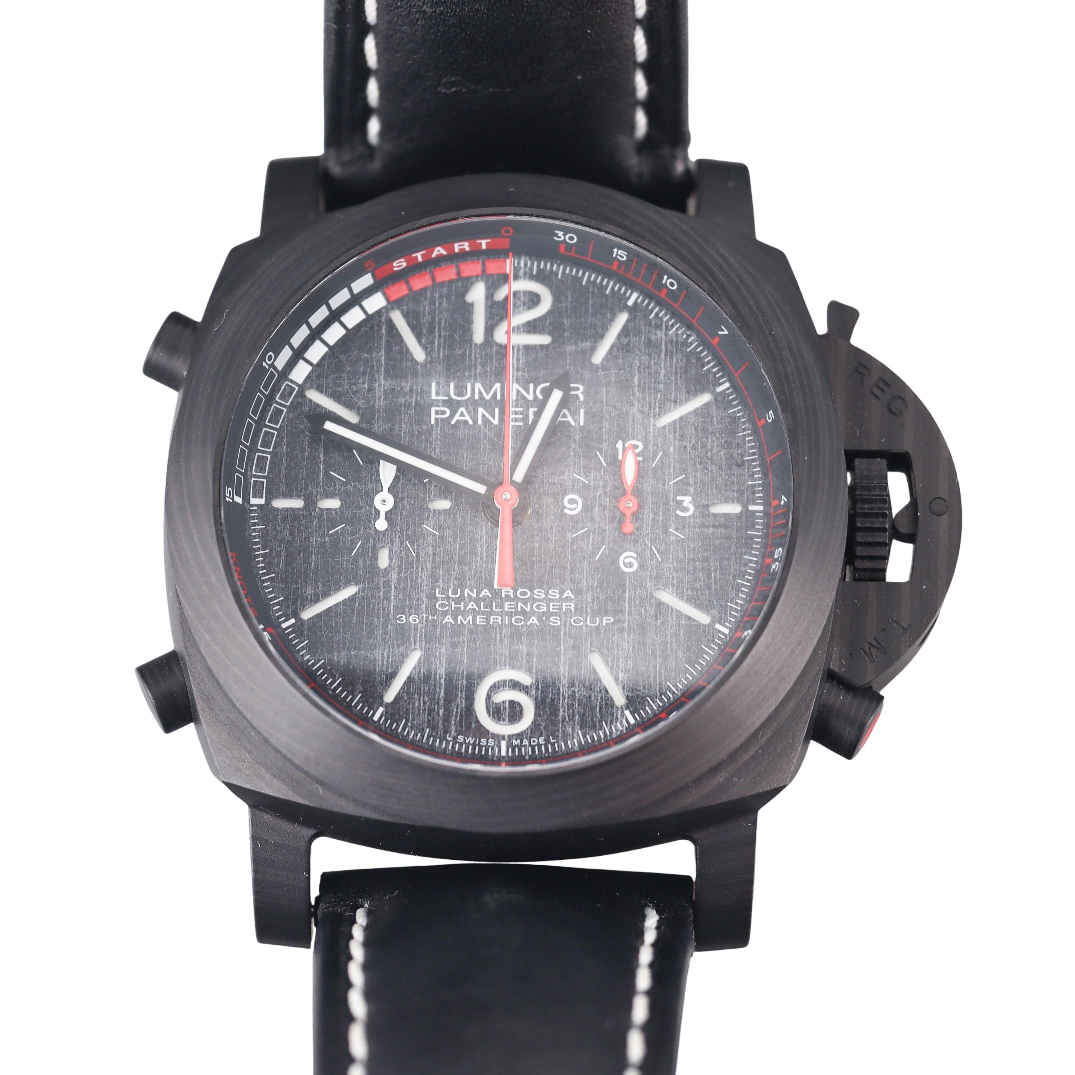 Panerai Luminor 1950 Luna Rossa Regatta 47mm Automatic Watch PAM01038