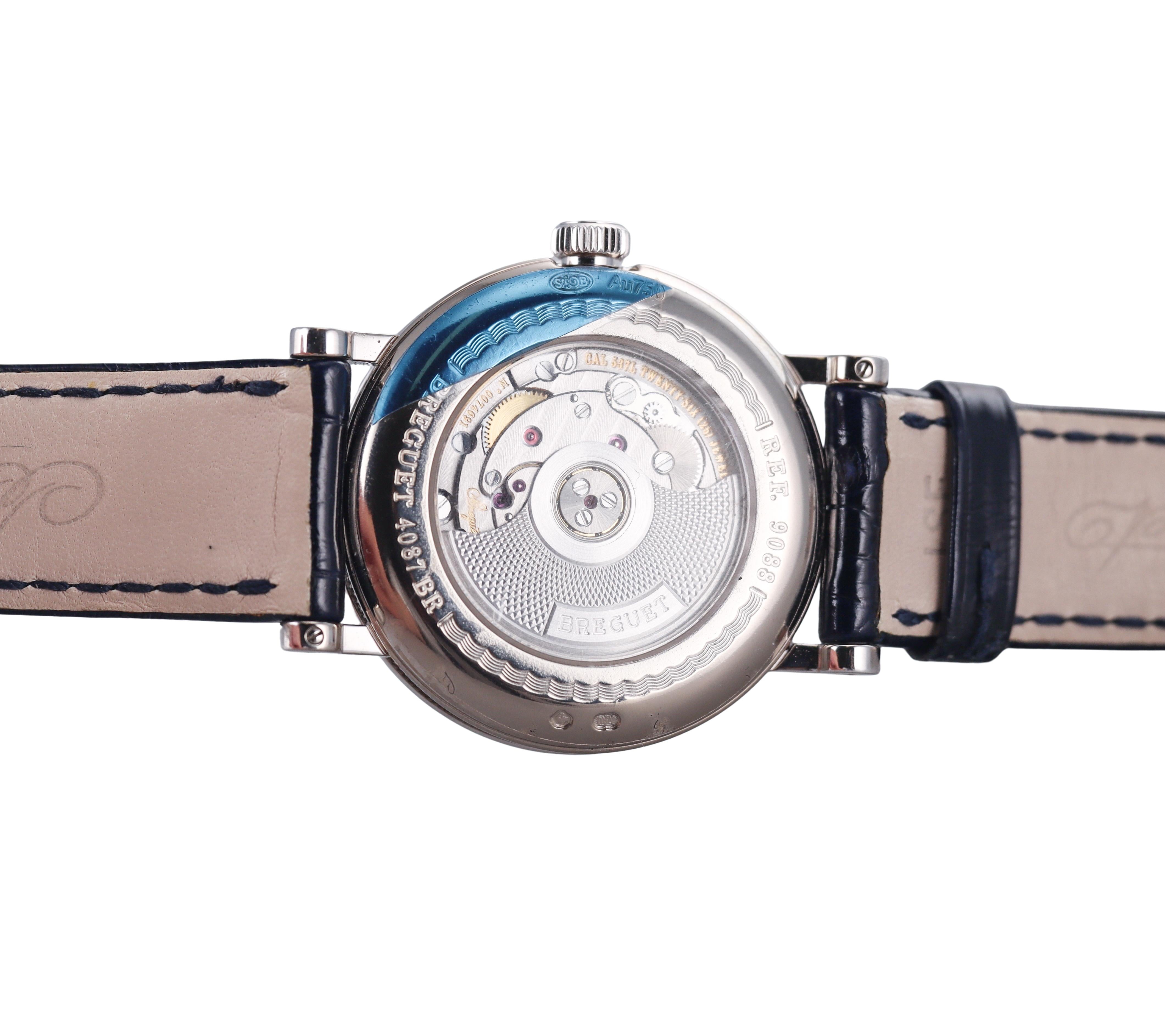 Breguet Classique Phase de Lune 9088 Gold Diamond Watch G9088BB/52