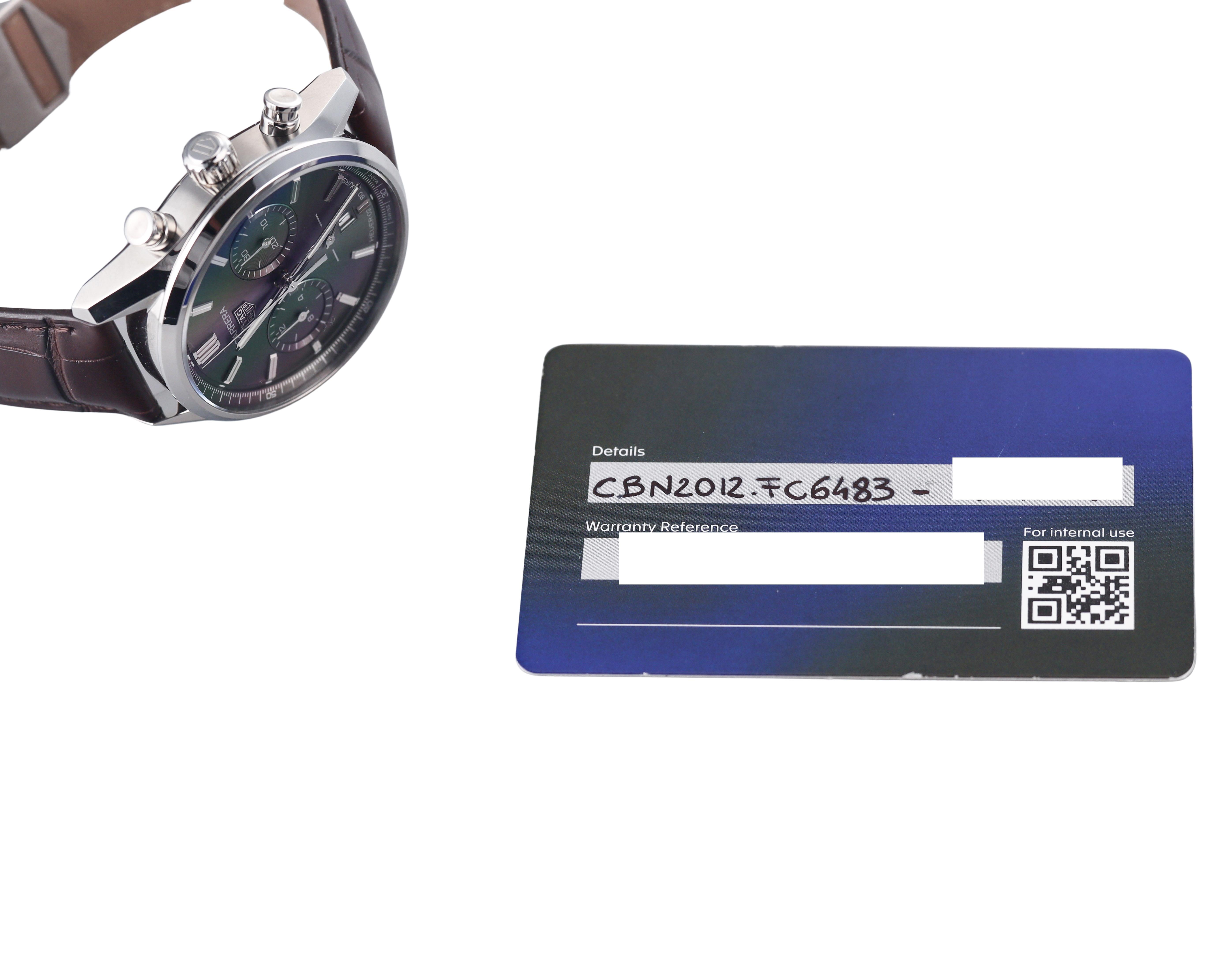 Tag Heuer Carrera Chronograph Automatic Watch CBN2012.FC6483