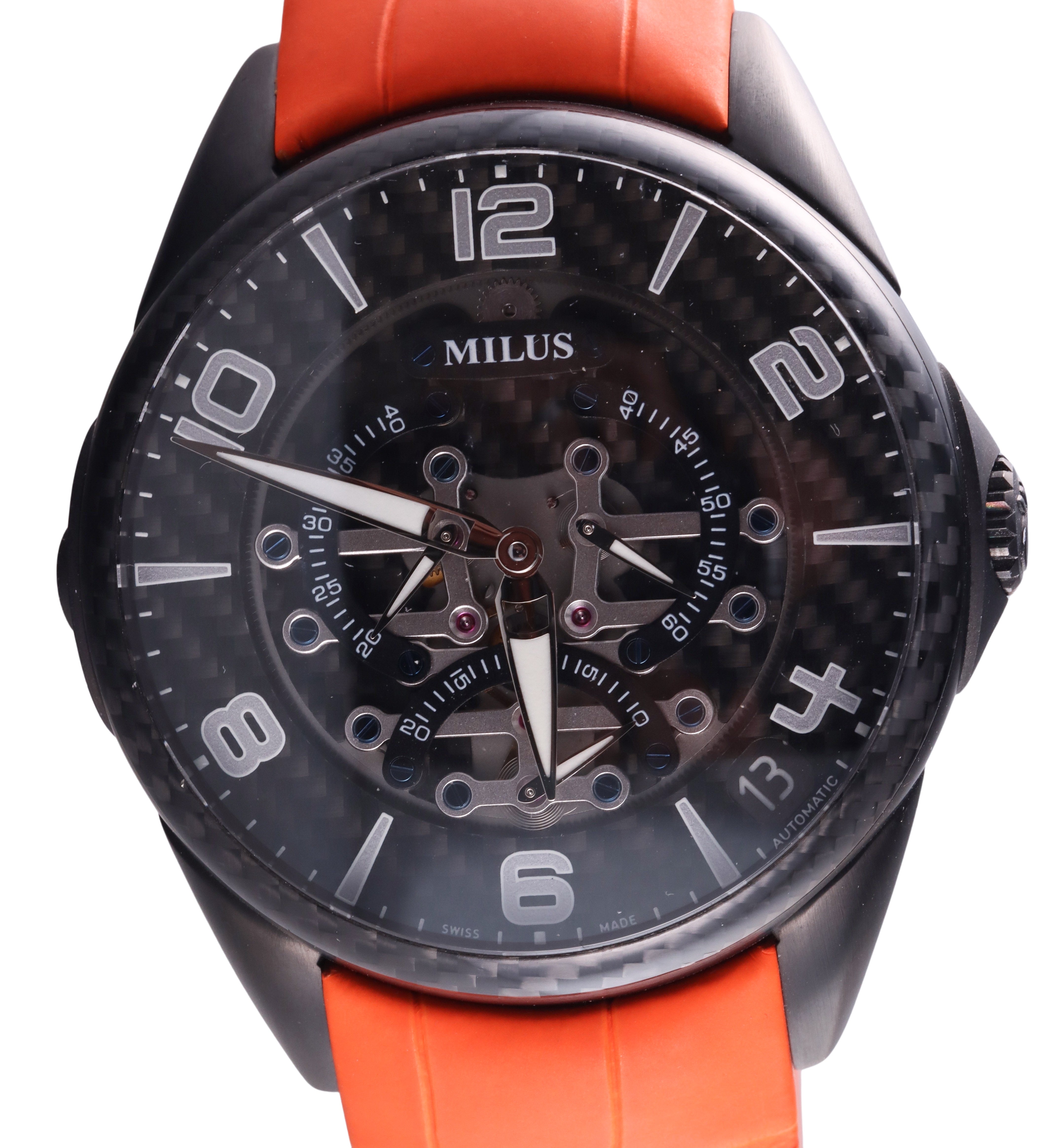 Milus Tirion TriRetrograde Men's Watch TIRI022 Retail $18025 B/P