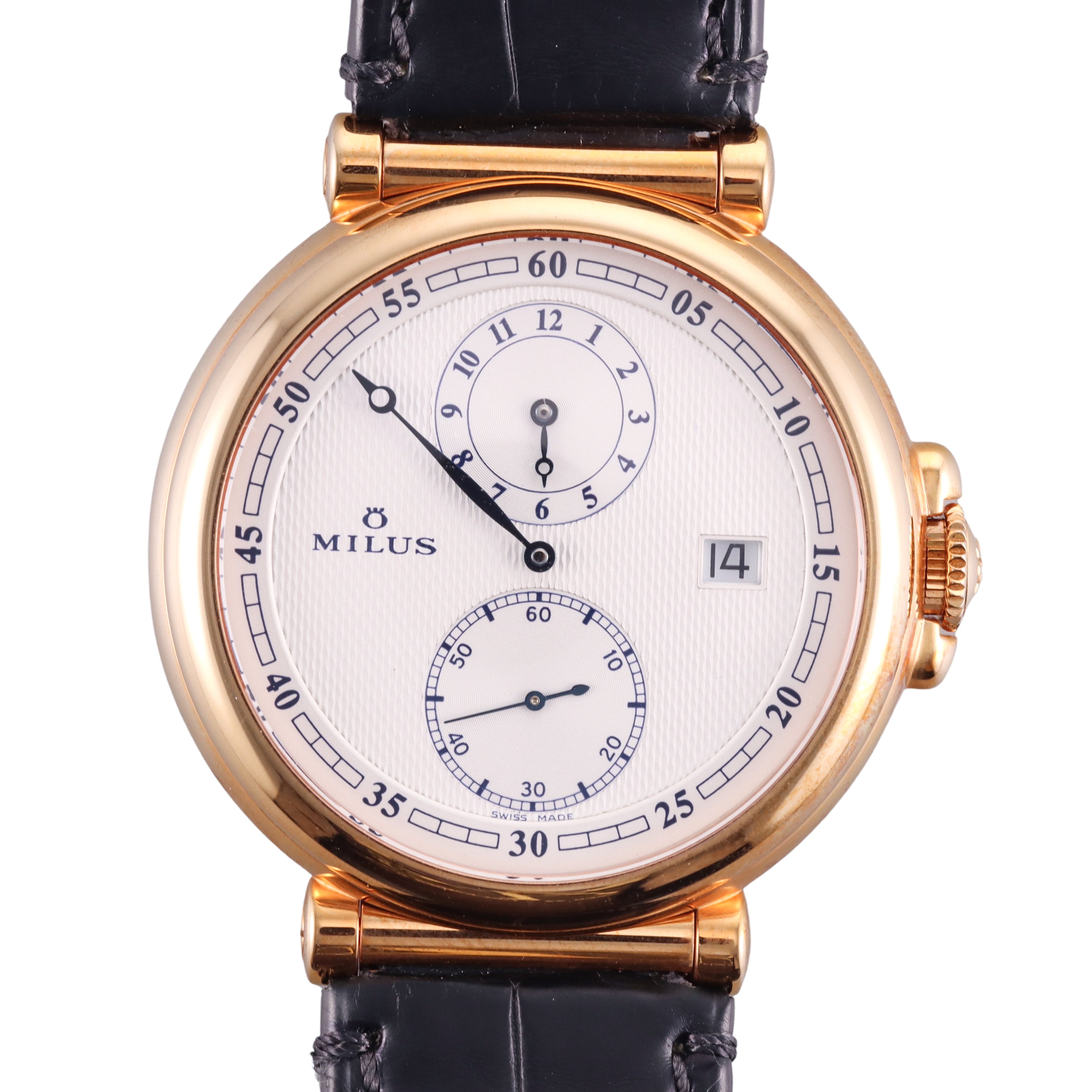 Milus Zetios Regulateur Automatic DD 14070 Men's Watch ZETR400P