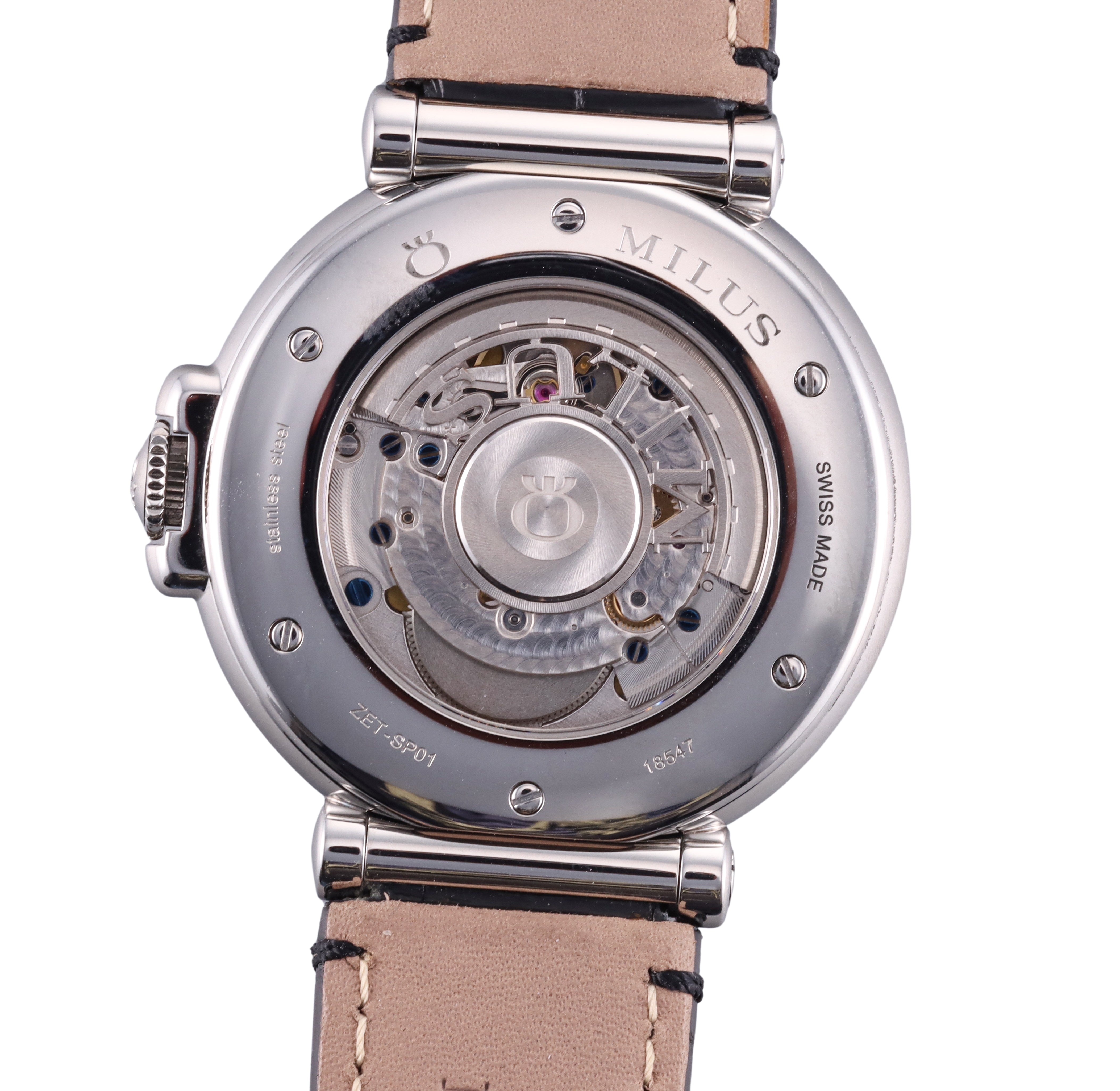 Milus Zetios Regulateur Automatic DD 14070 Men's Watch ZETR001