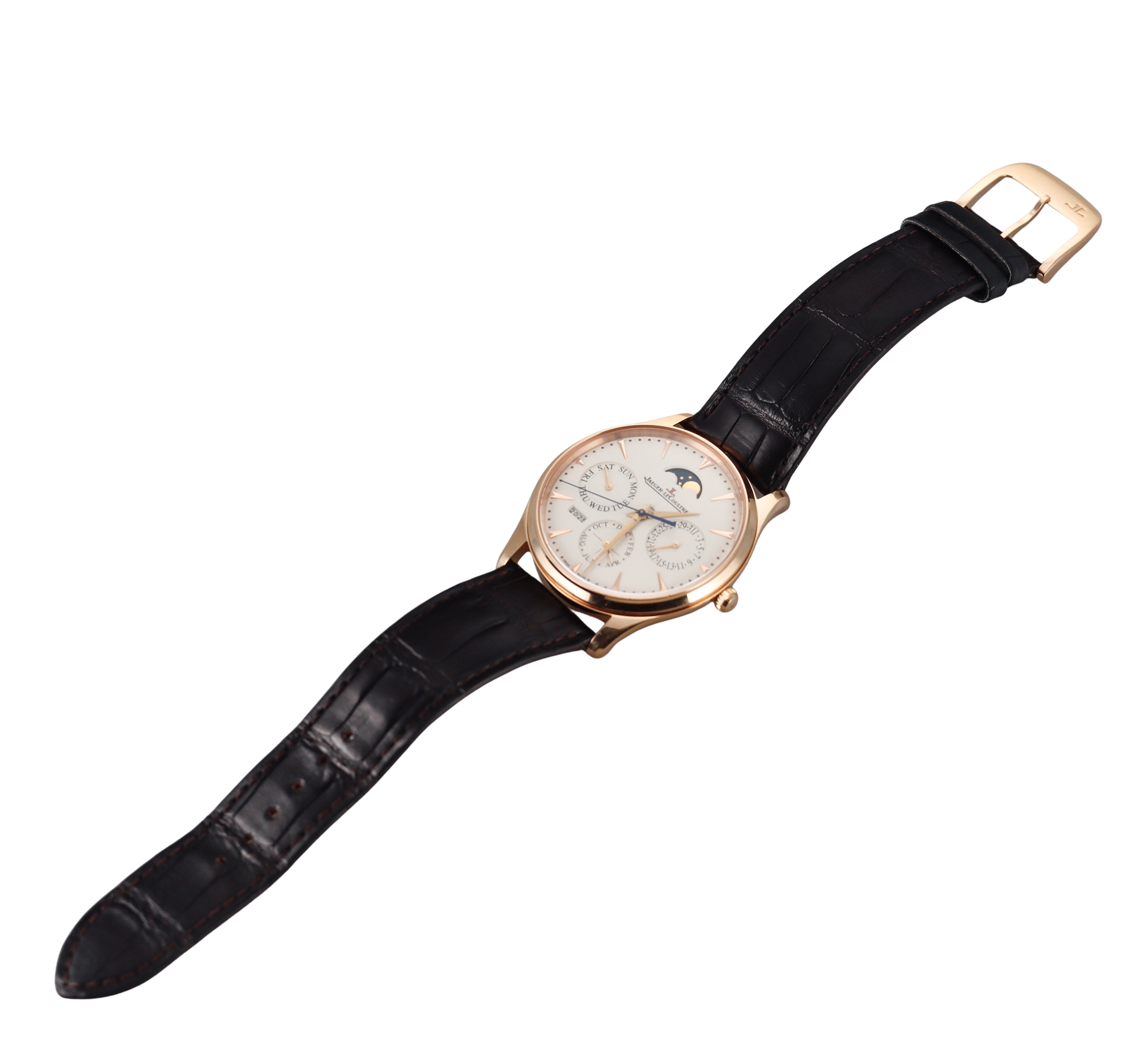 Jaeger LeCoultre Master Ultra Thin Perpetual Calendar Rose Gold Watch Q1302520