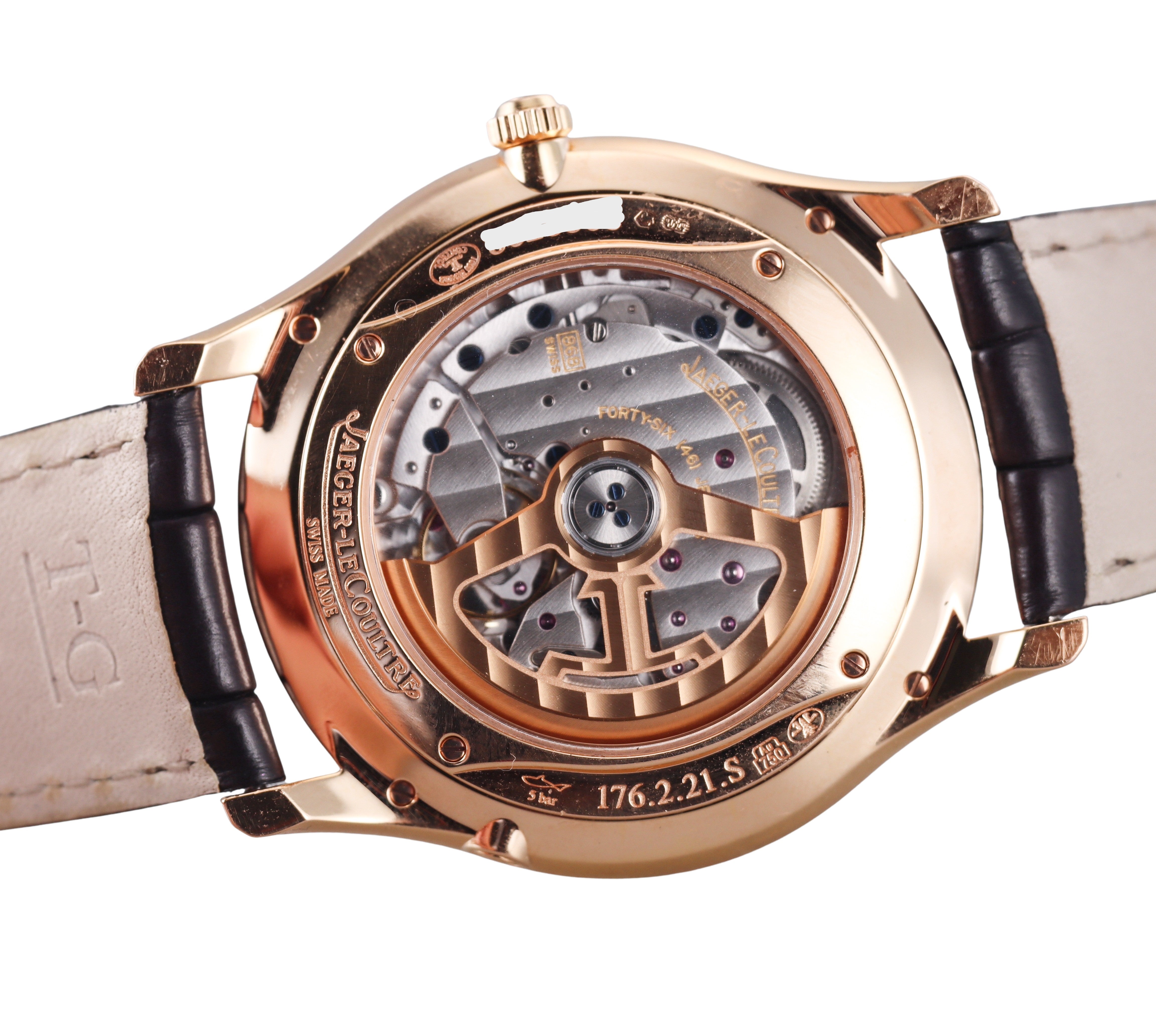 Jaeger LeCoultre Master Ultra Thin Perpetual Calendar Rose Gold Watch Q1302520
