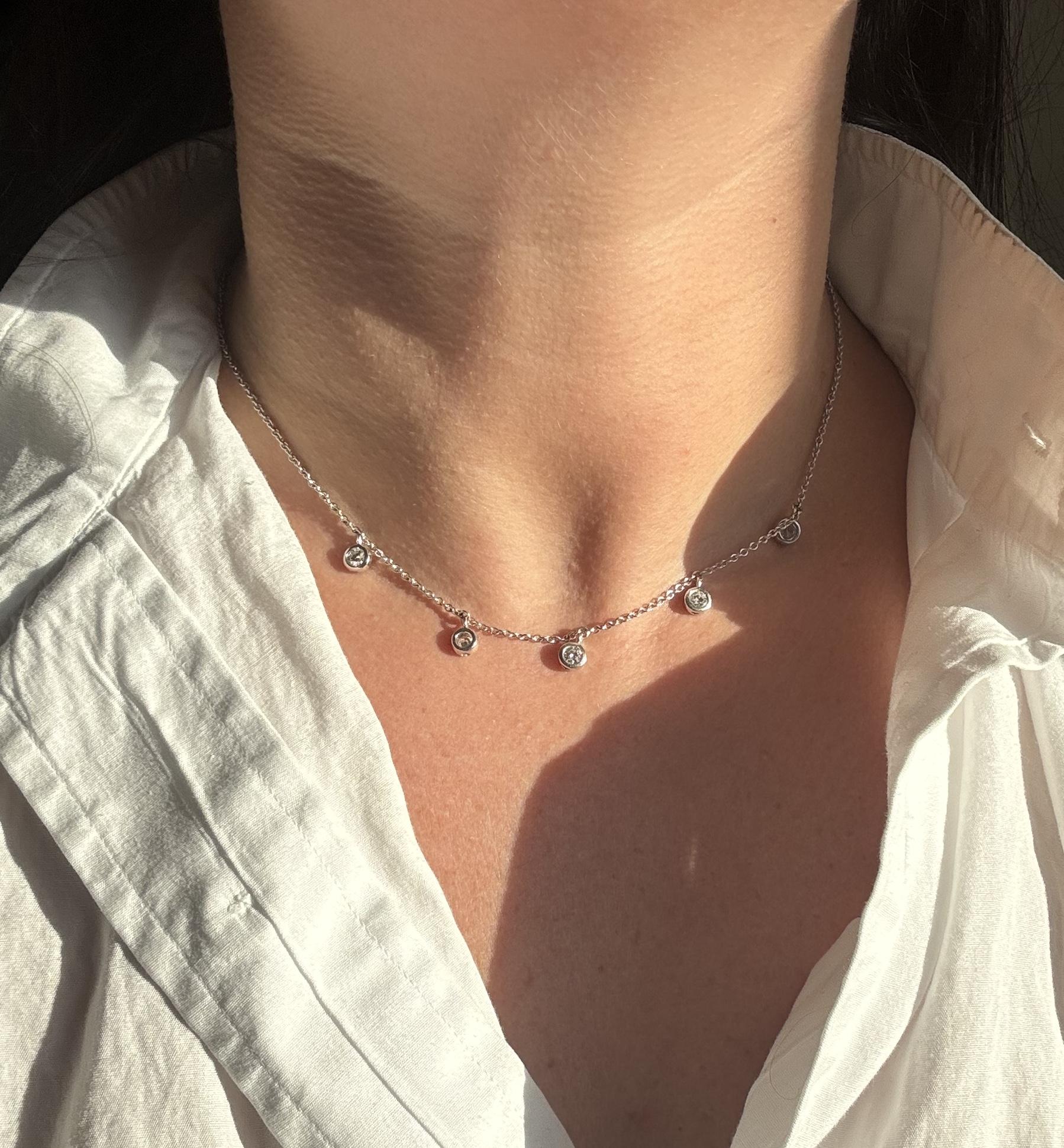 Kwiat Diamond Gold Necklace