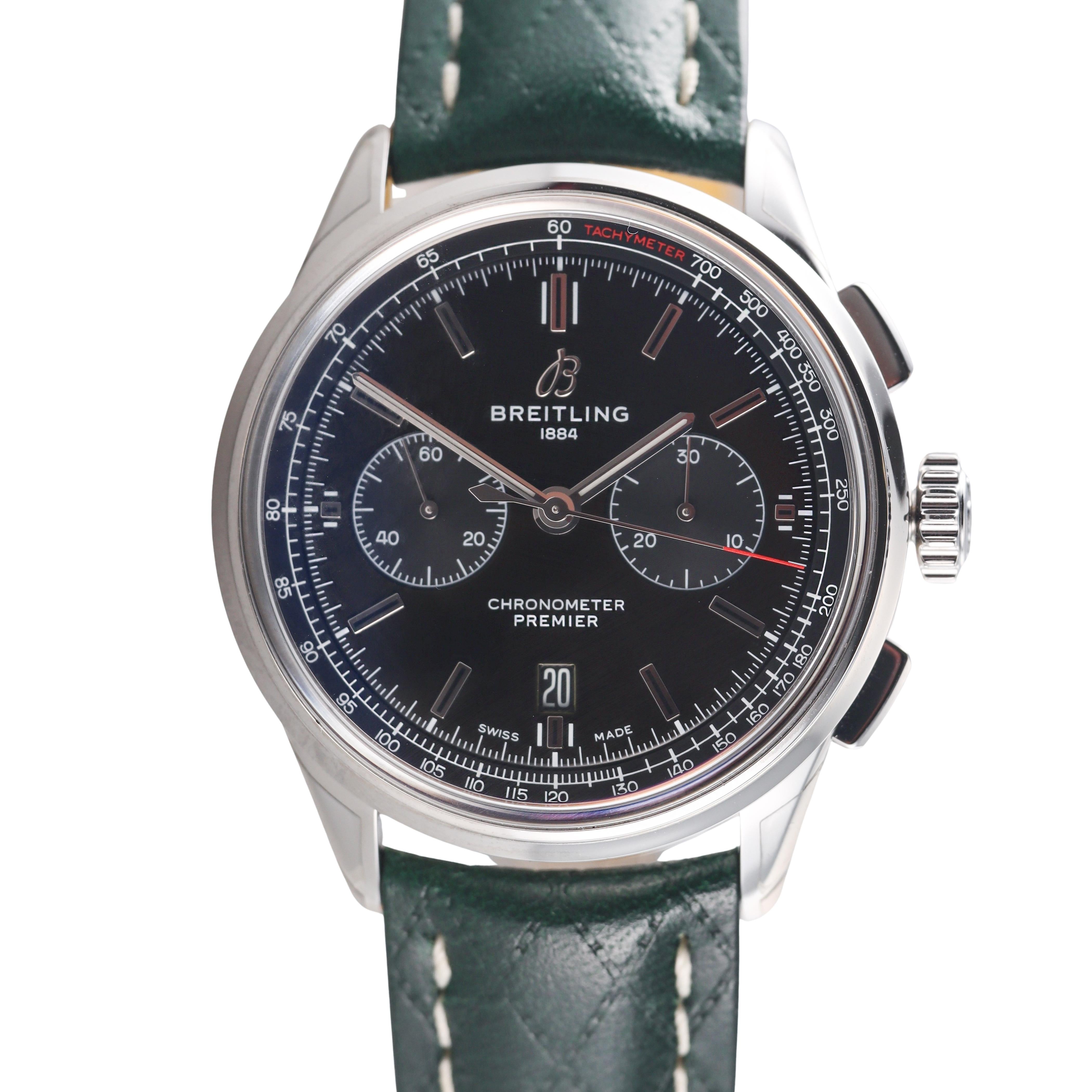 Breitling Premier B01 Chronograph 42 Bentley British Racing Watch AB00118A11L1X1