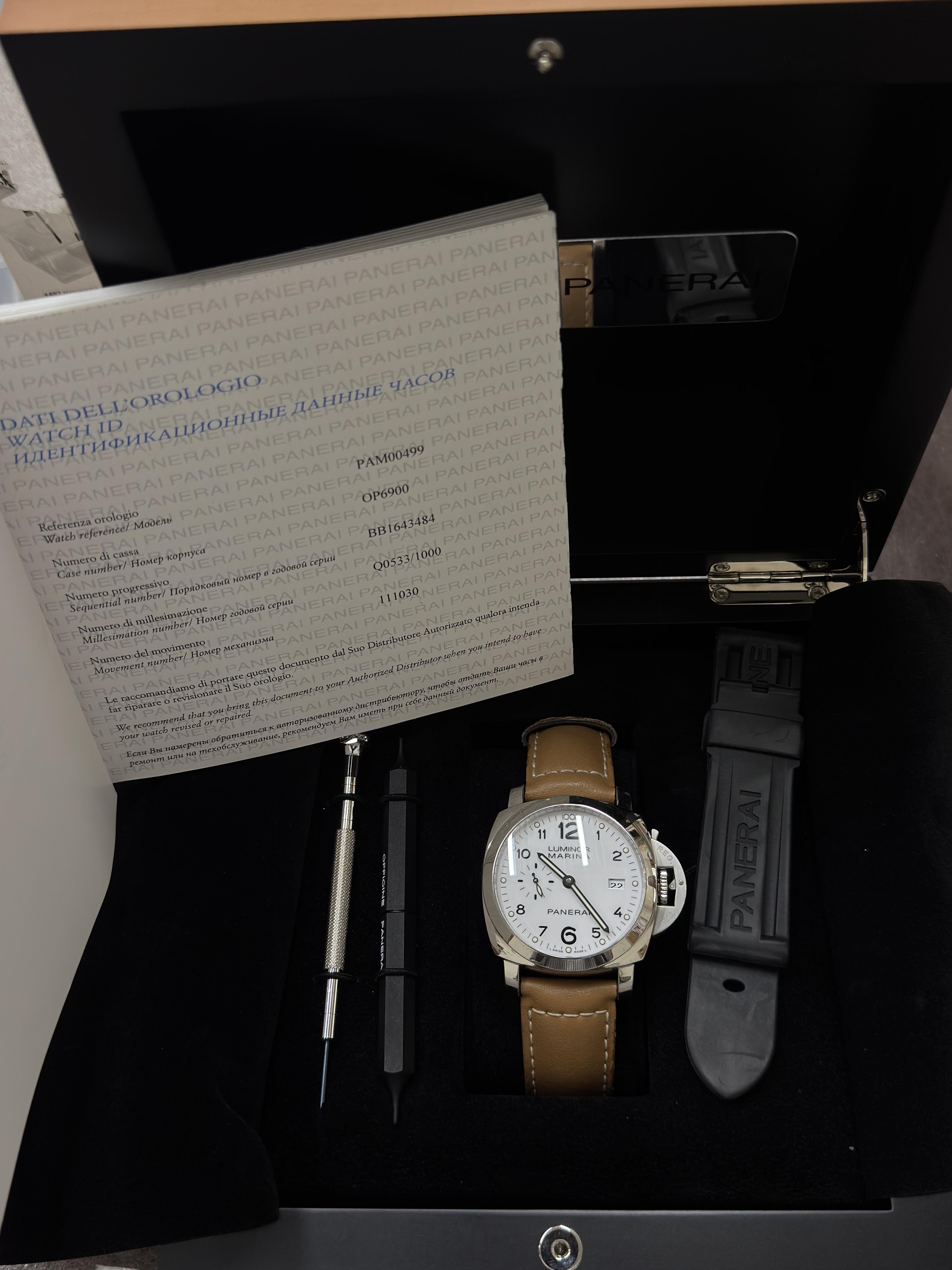 Panerai Luminor Marina 1950 3 Days Acciaio Automatic Watch PAM00499