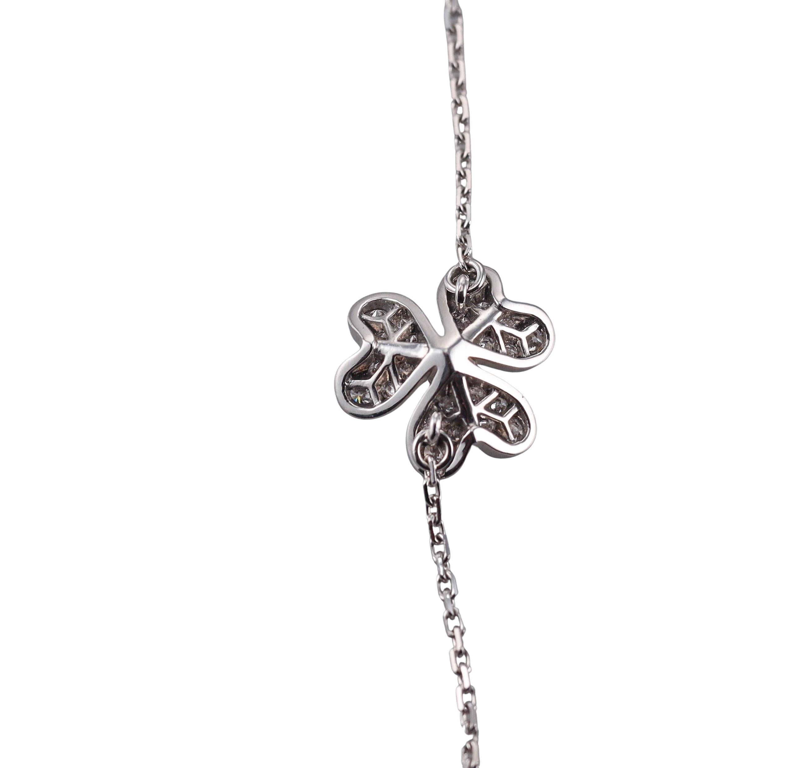 Van Cleef & Arpels Frivole Diamond Gold Bracelet