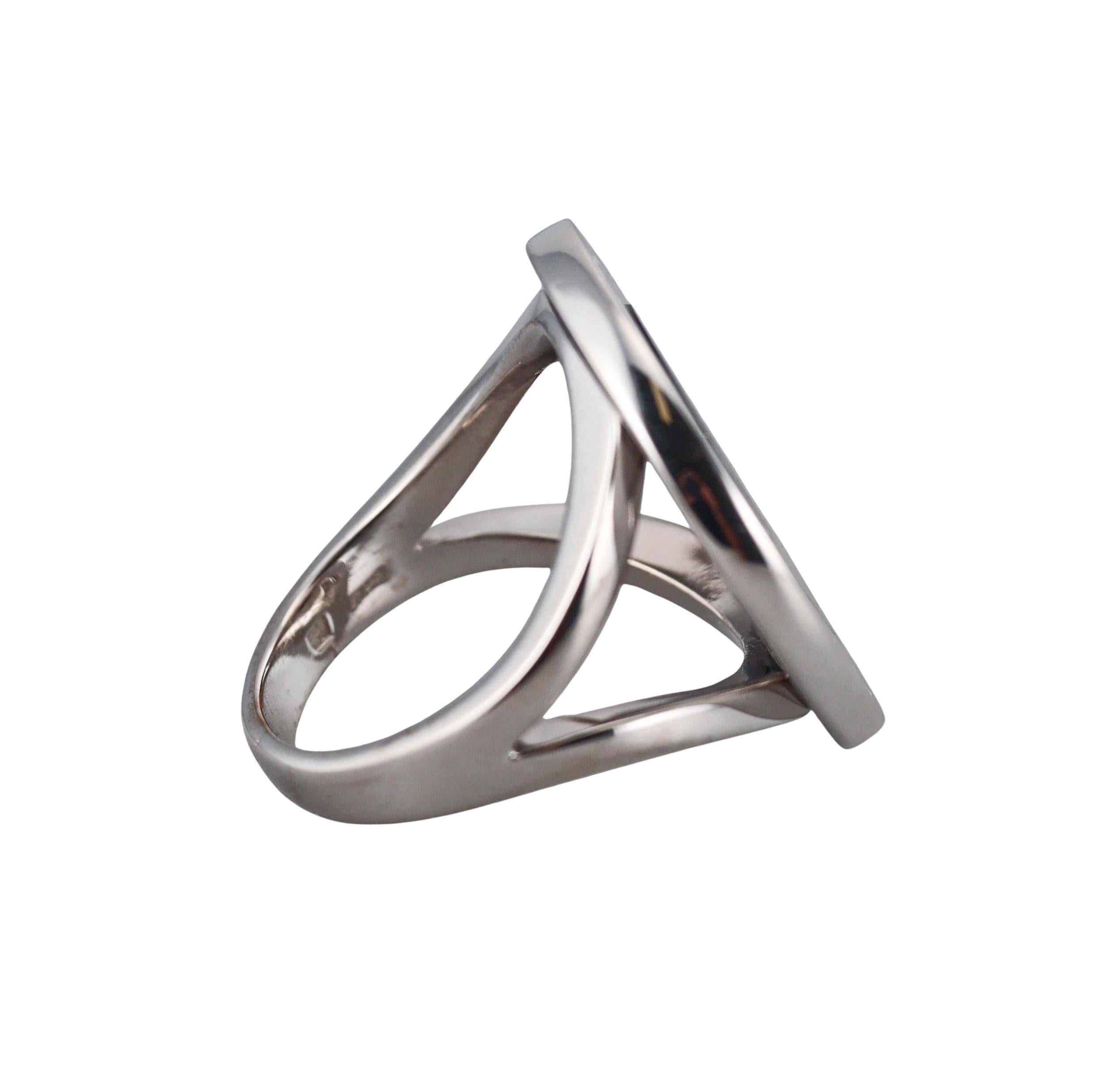 Bulgari Bvlgari Signature Onyx Gold Ring