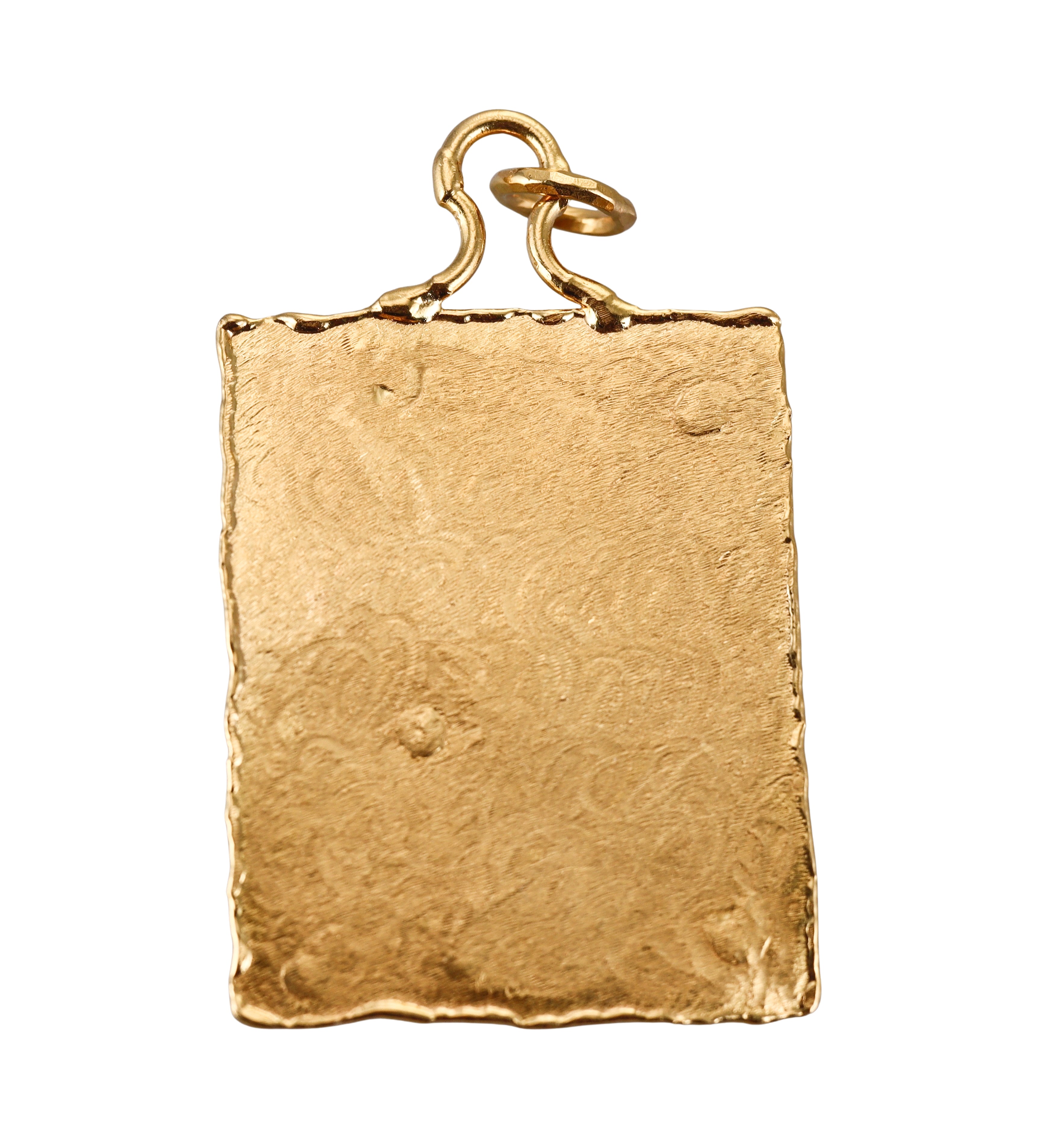 Jean Mahie 22k Gold Pendant