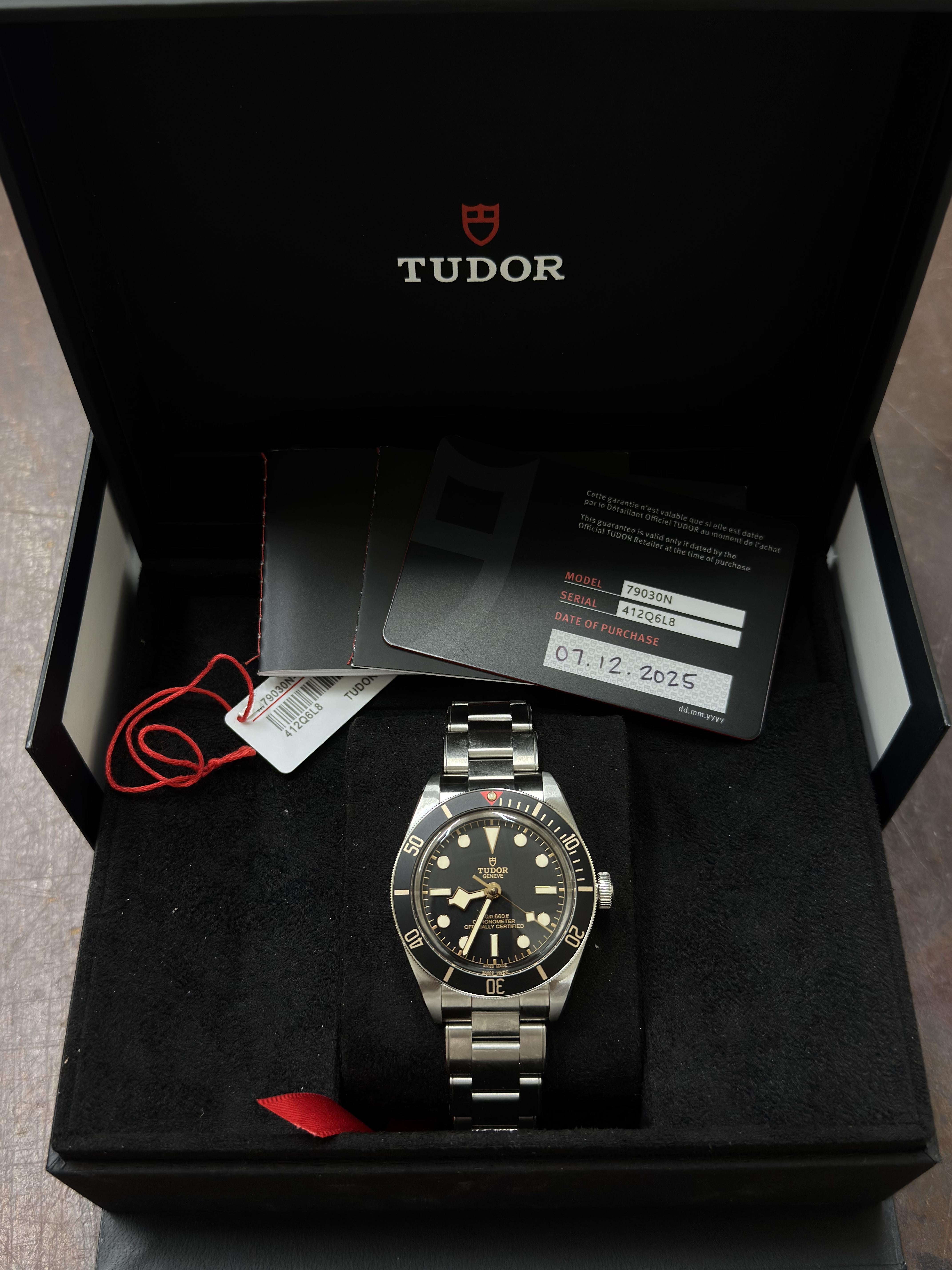 Tudor Black Bay Fifty-Eight Stainless Steel Automatic Watch 79030N
